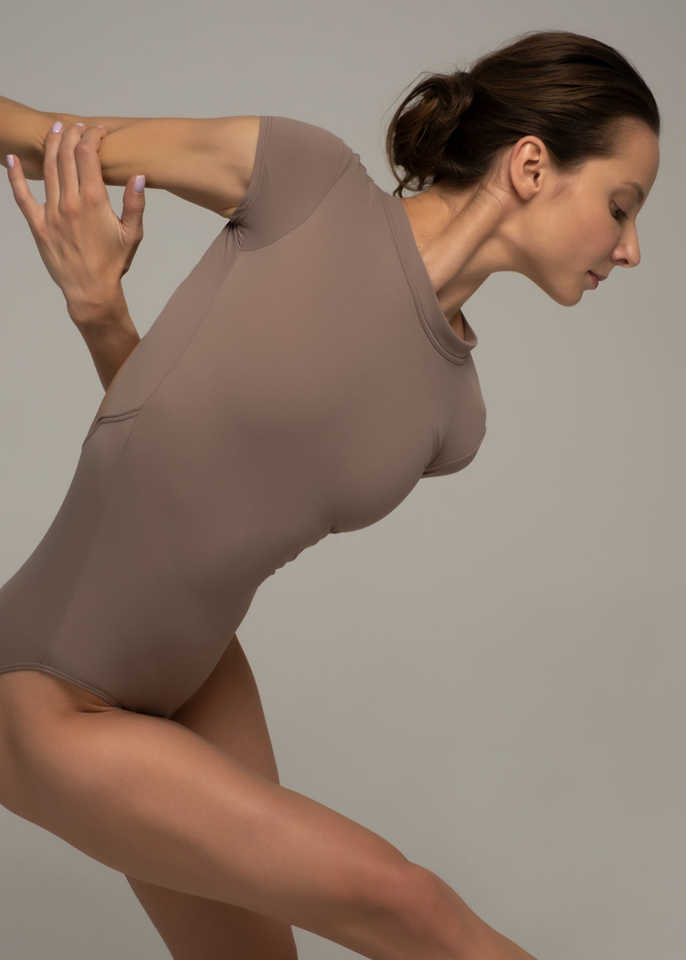 Nikolay Ladies' Earie Cap Sleeve Leotard