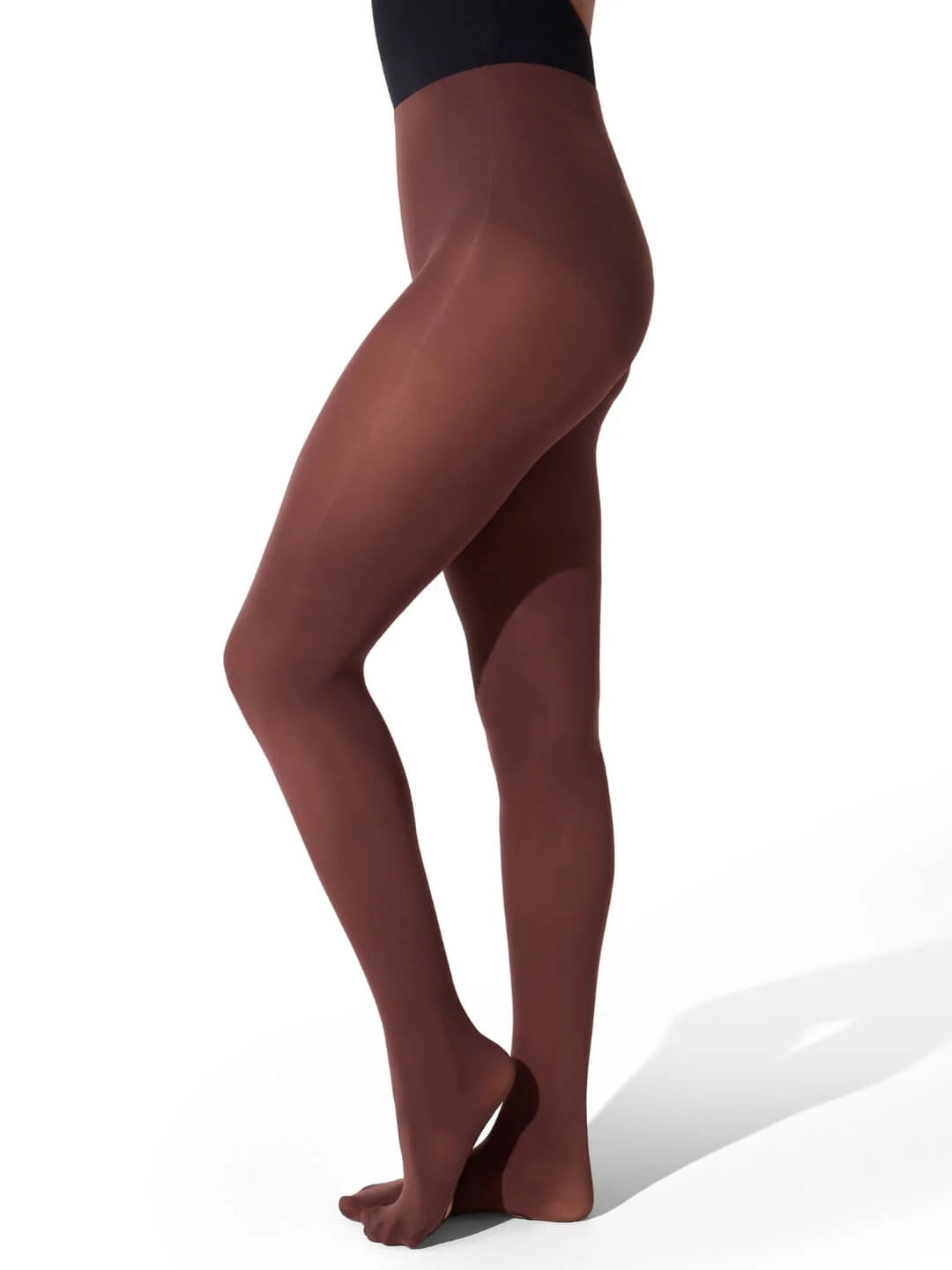 Capezio Ladies' Ultra Soft Self Knit Waistband Convertible Tights