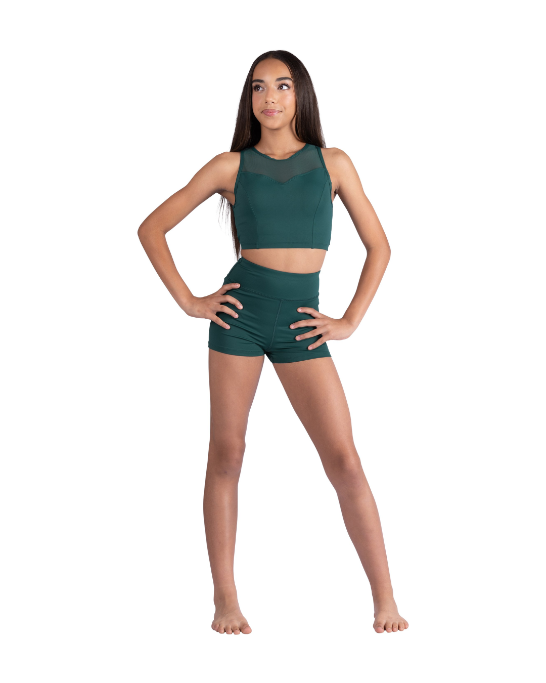 Danznmotion Ladies' Evaline Twist Back Top