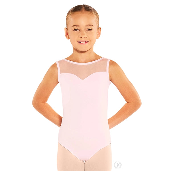 Eurotard Children's Sihouette Mesh Sweetheart Leotard