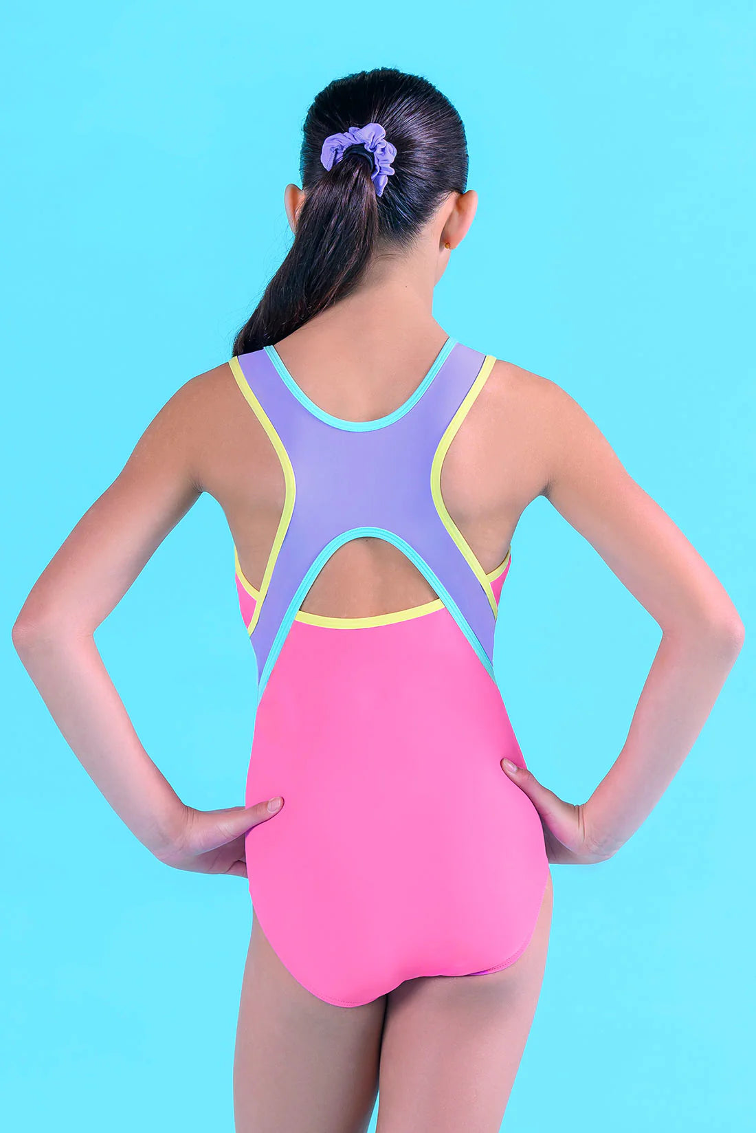 Destira Children's Pink Lemonade Leotard
