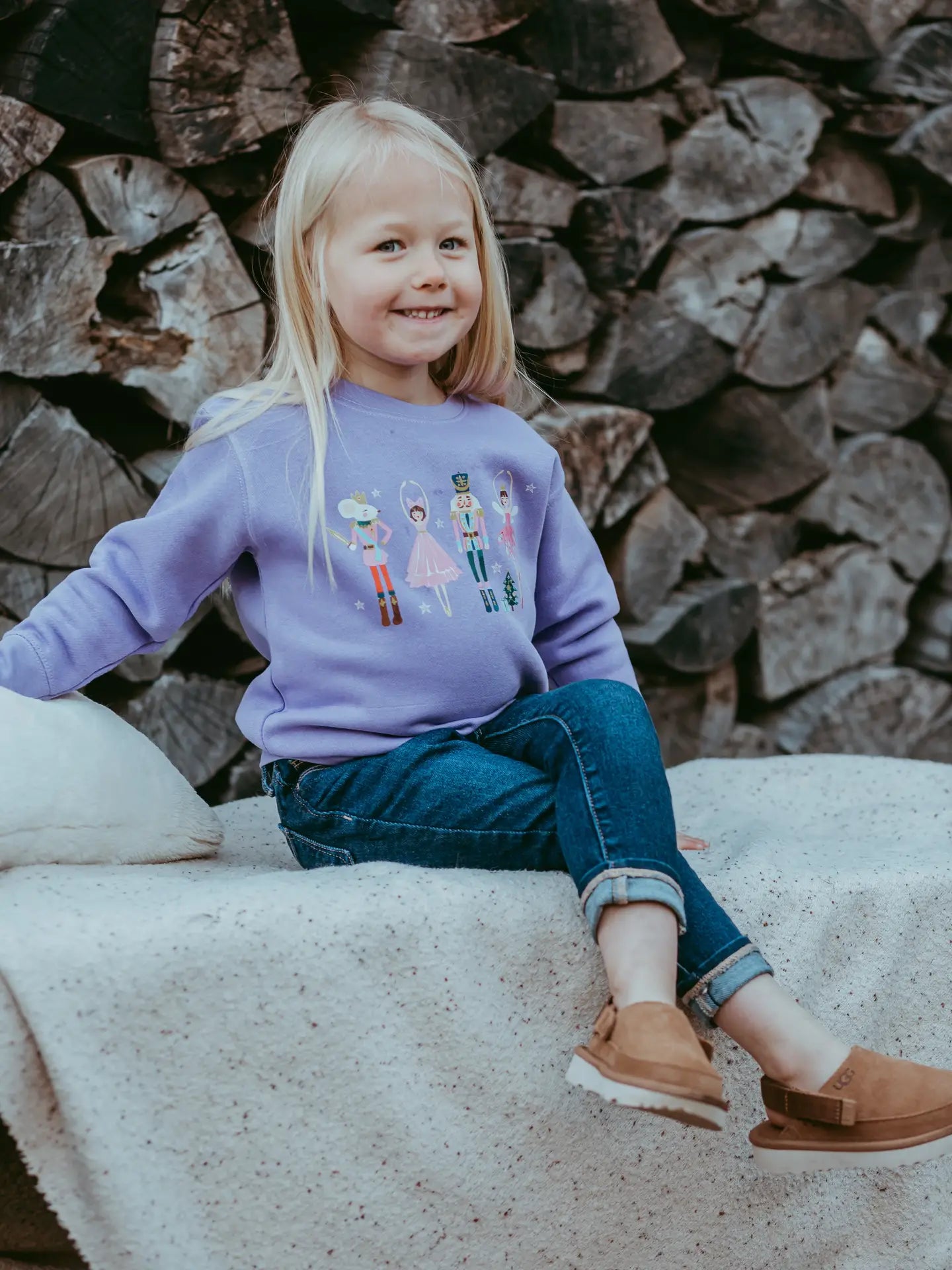 Little Thread Co. Children's Nutcracker Crew Sweatshirt