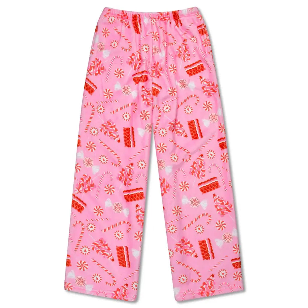 iScream Children's Peppermint Twist Plush Pants