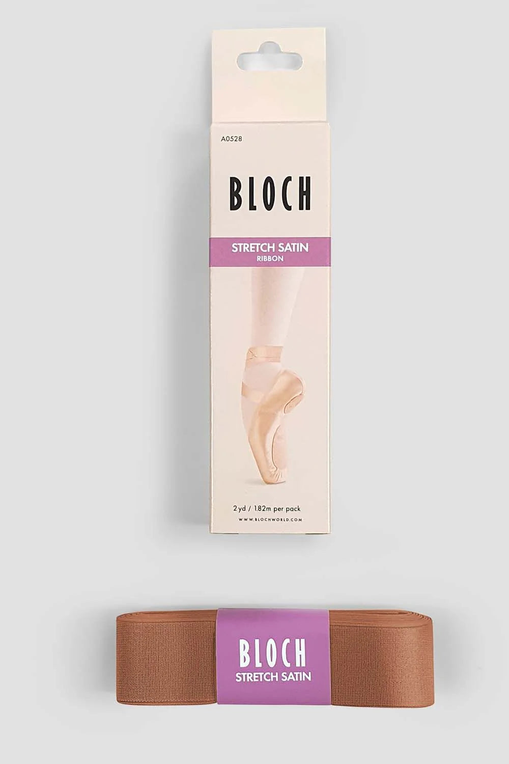 Bloch Stretch Satin Ribbon