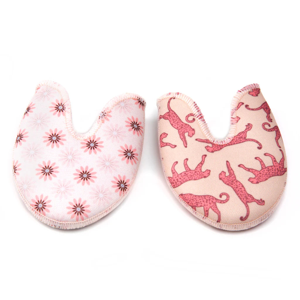 B Plus Flips Leopard Toe Pads