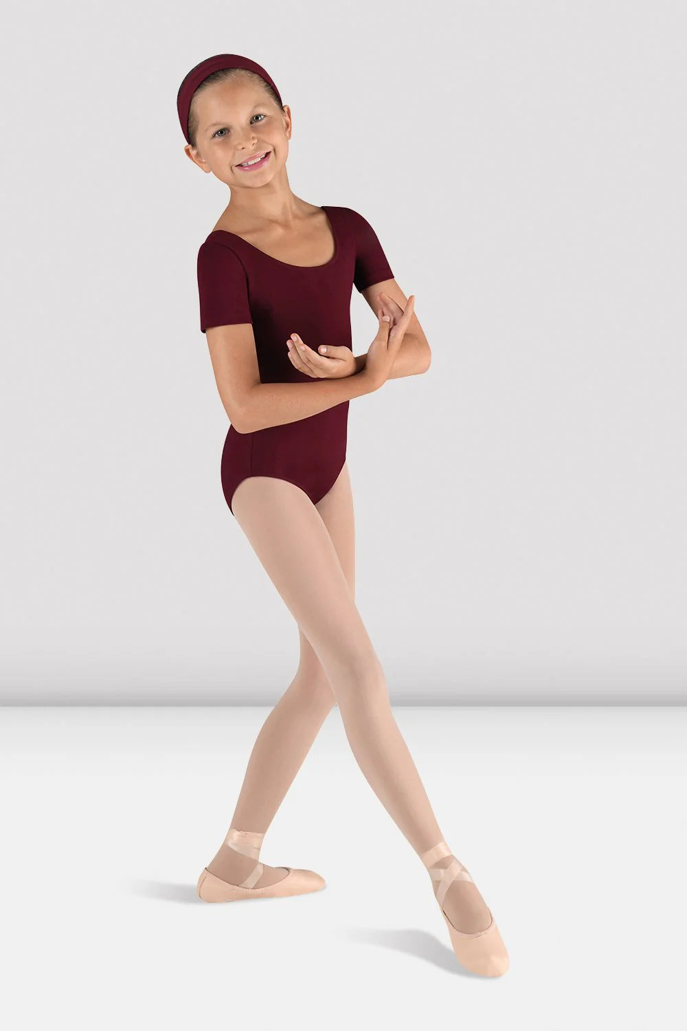 Bloch Children's Basic Short Sleeve Leotard