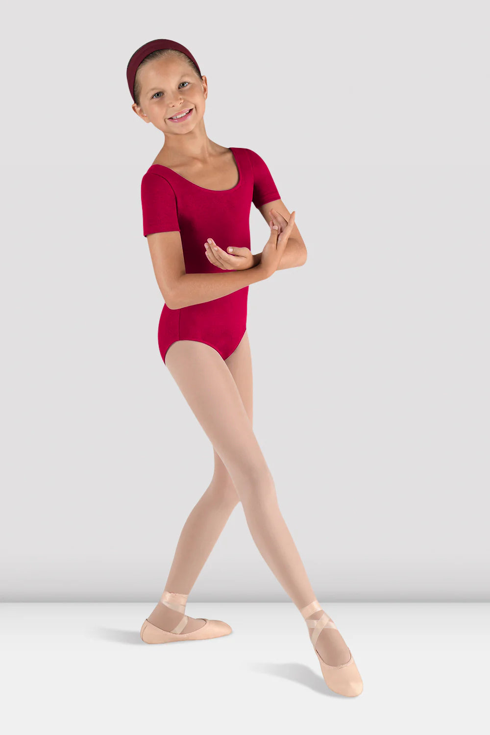 Bloch Children's Basic Short Sleeve Leotard