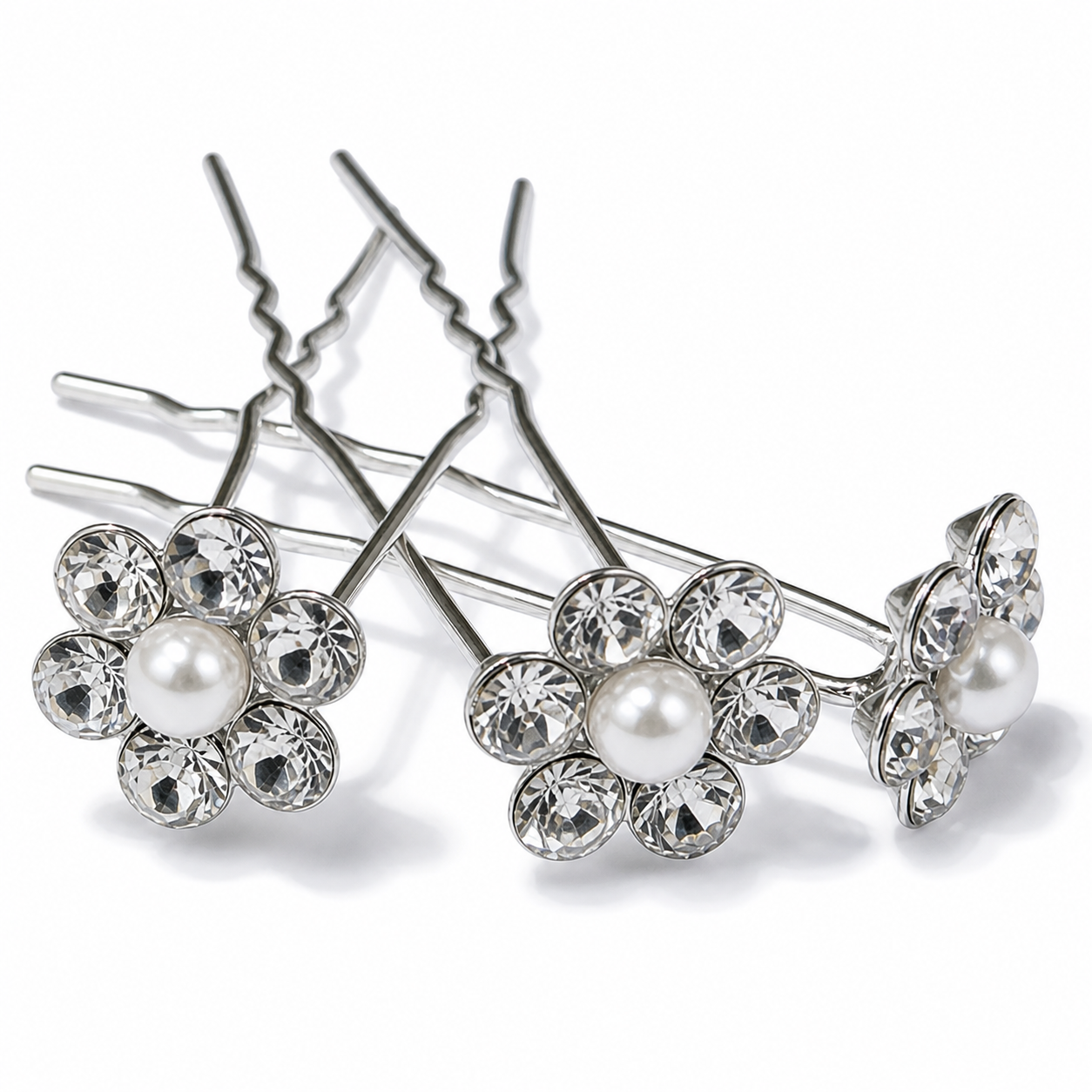 Beam & Barre Rhinestone Bun Pins