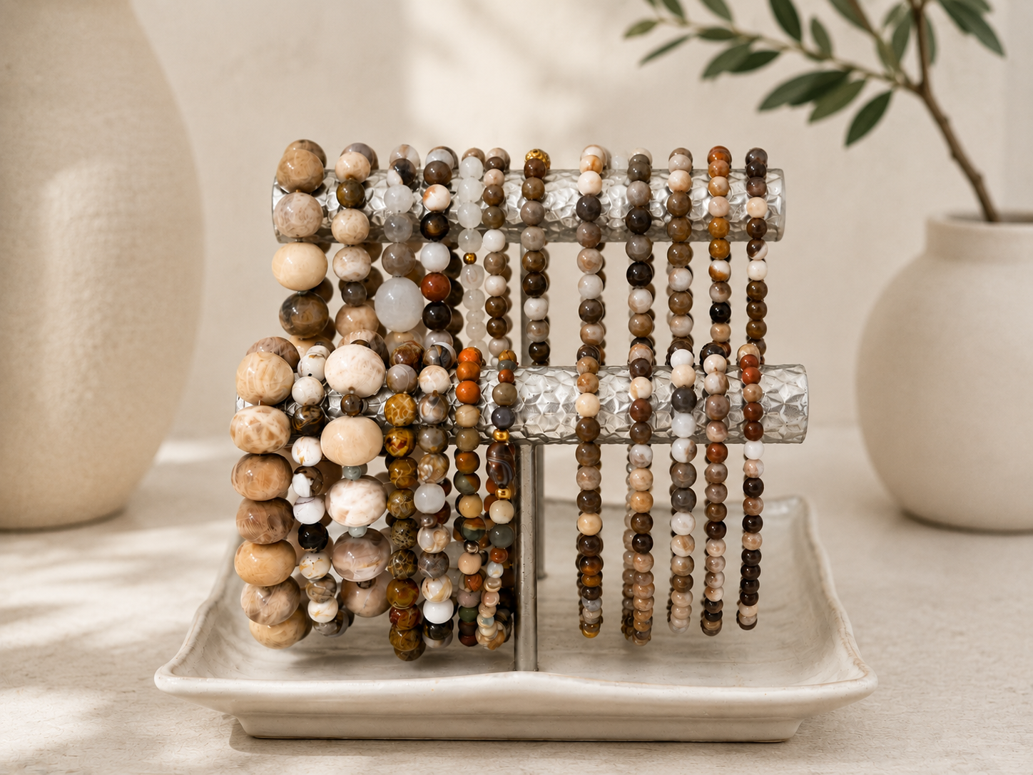 Beam & Barre Bracelets by Sue