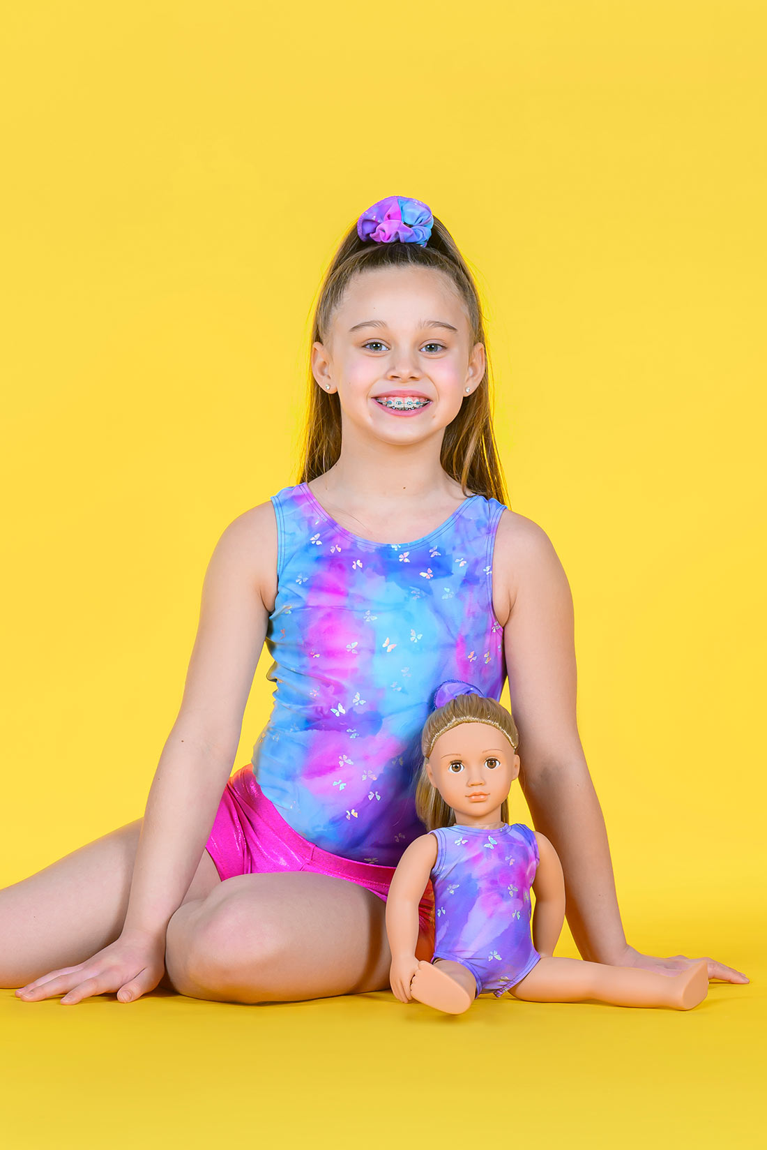 Destira Children's Butterfly Blossom Leotard