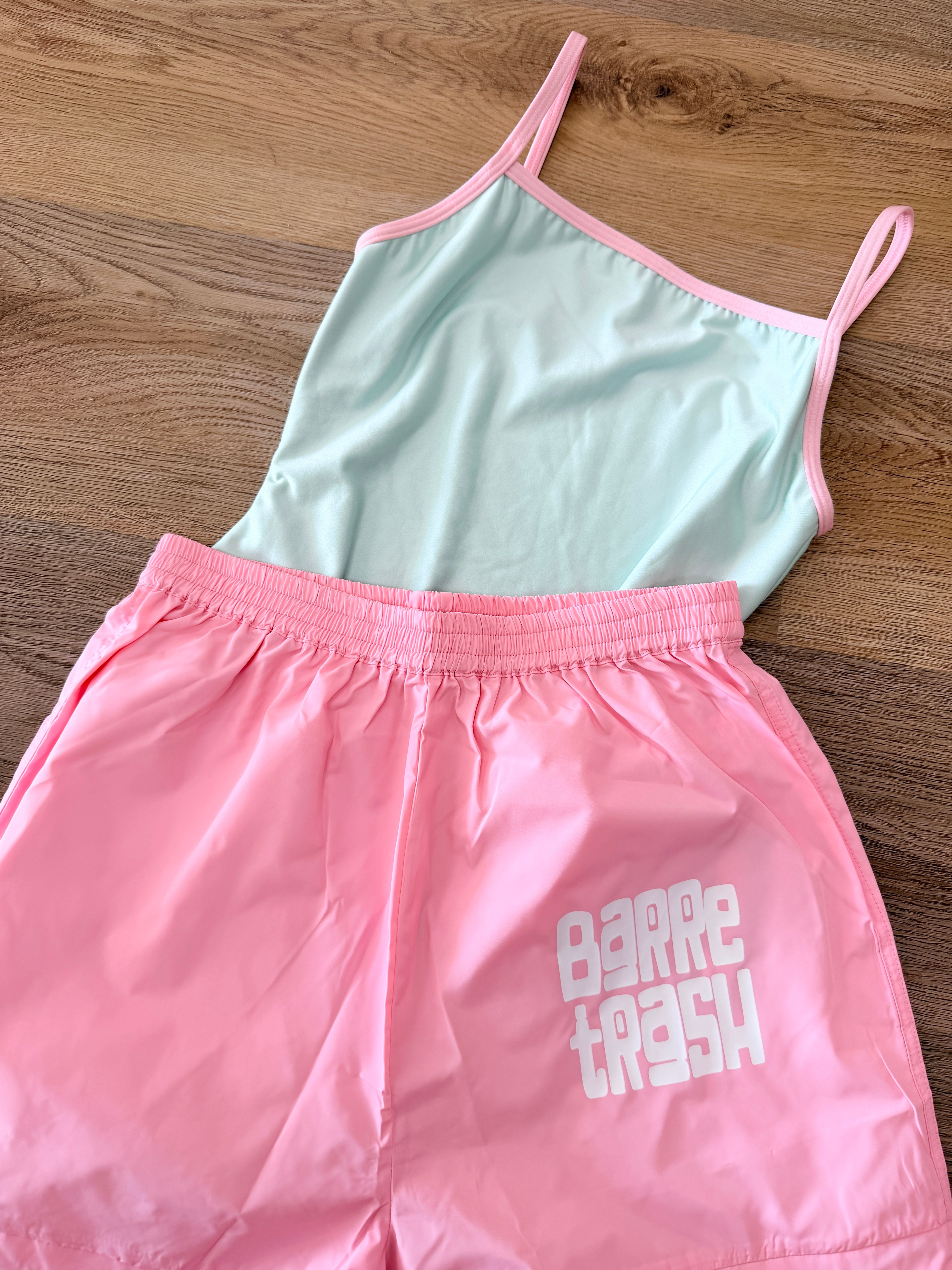 Barre Trash Ladies' Trash Bag Shorts