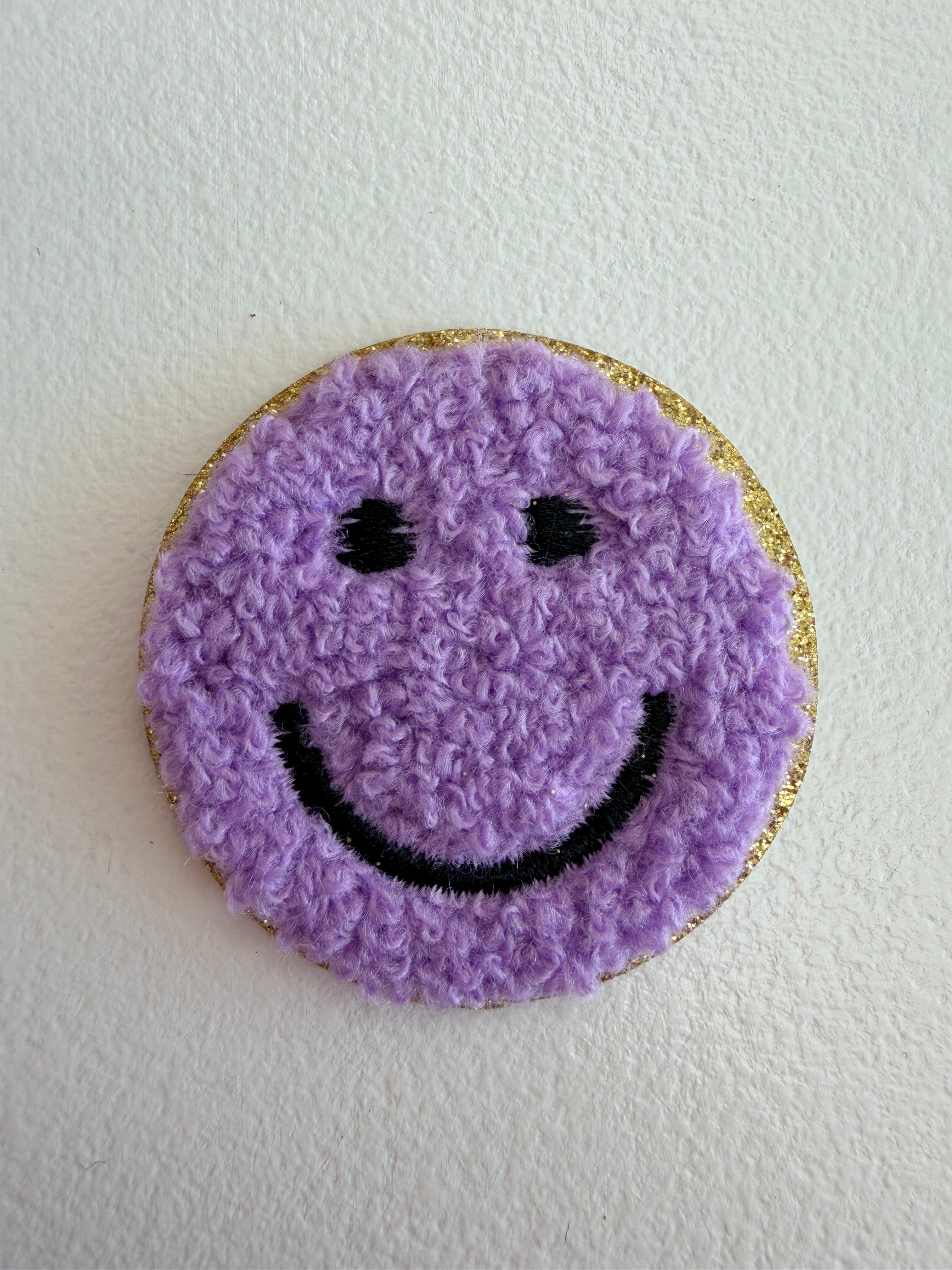 Beam & Barre Iron On Patch - Smile
