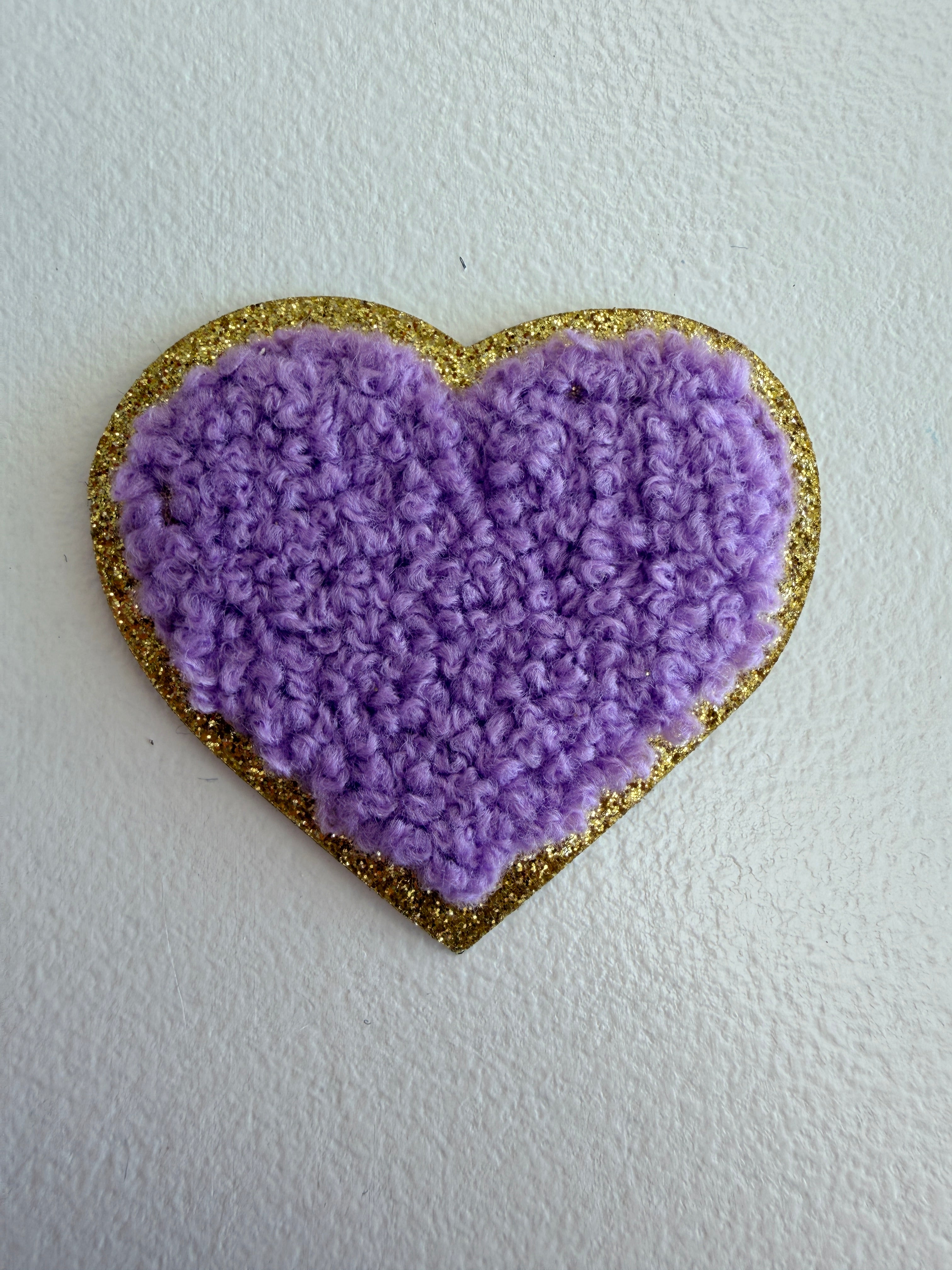 Beam & Barre Iron On Patch - Heart