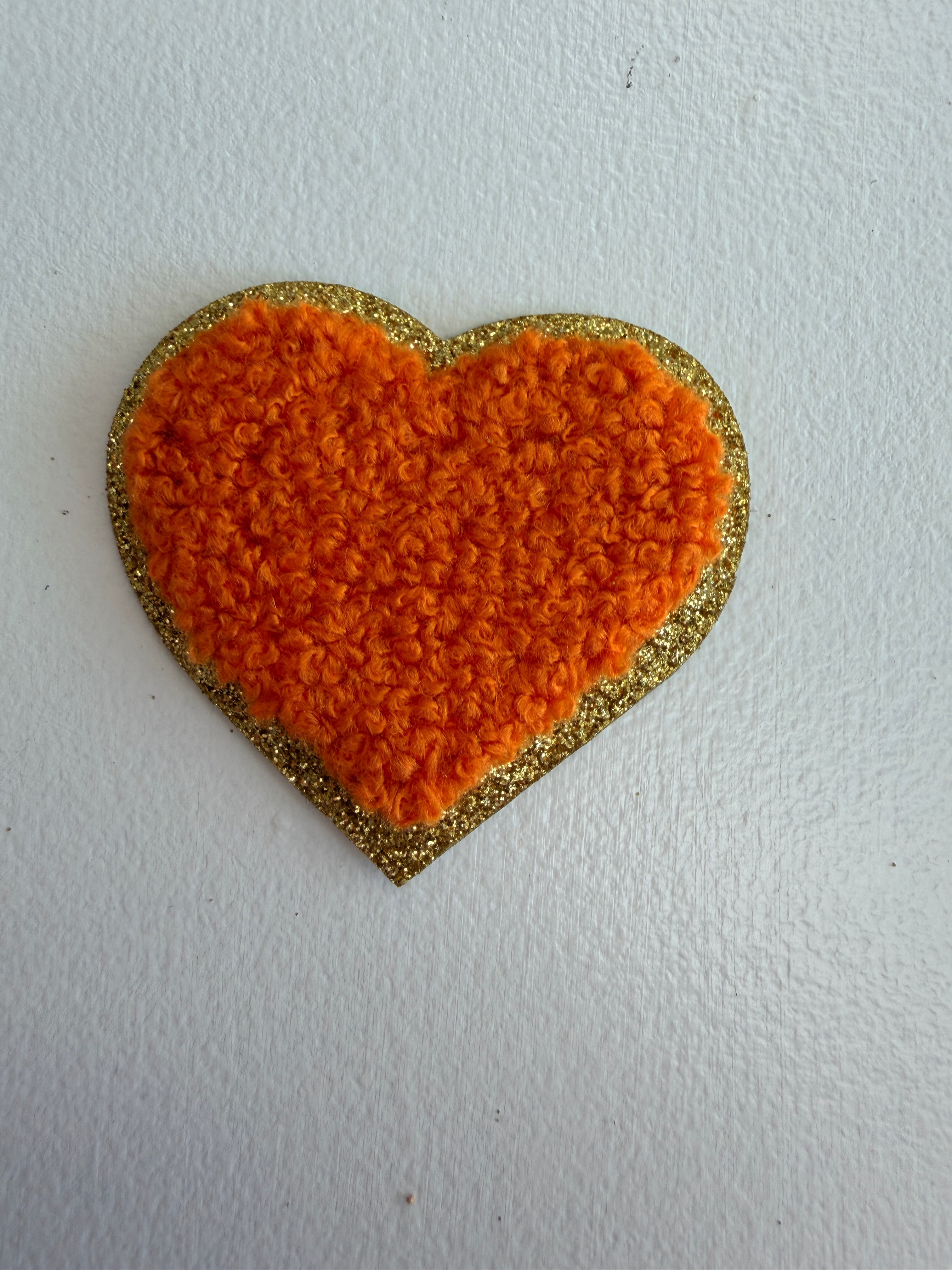 Beam & Barre Iron On Patch - Heart