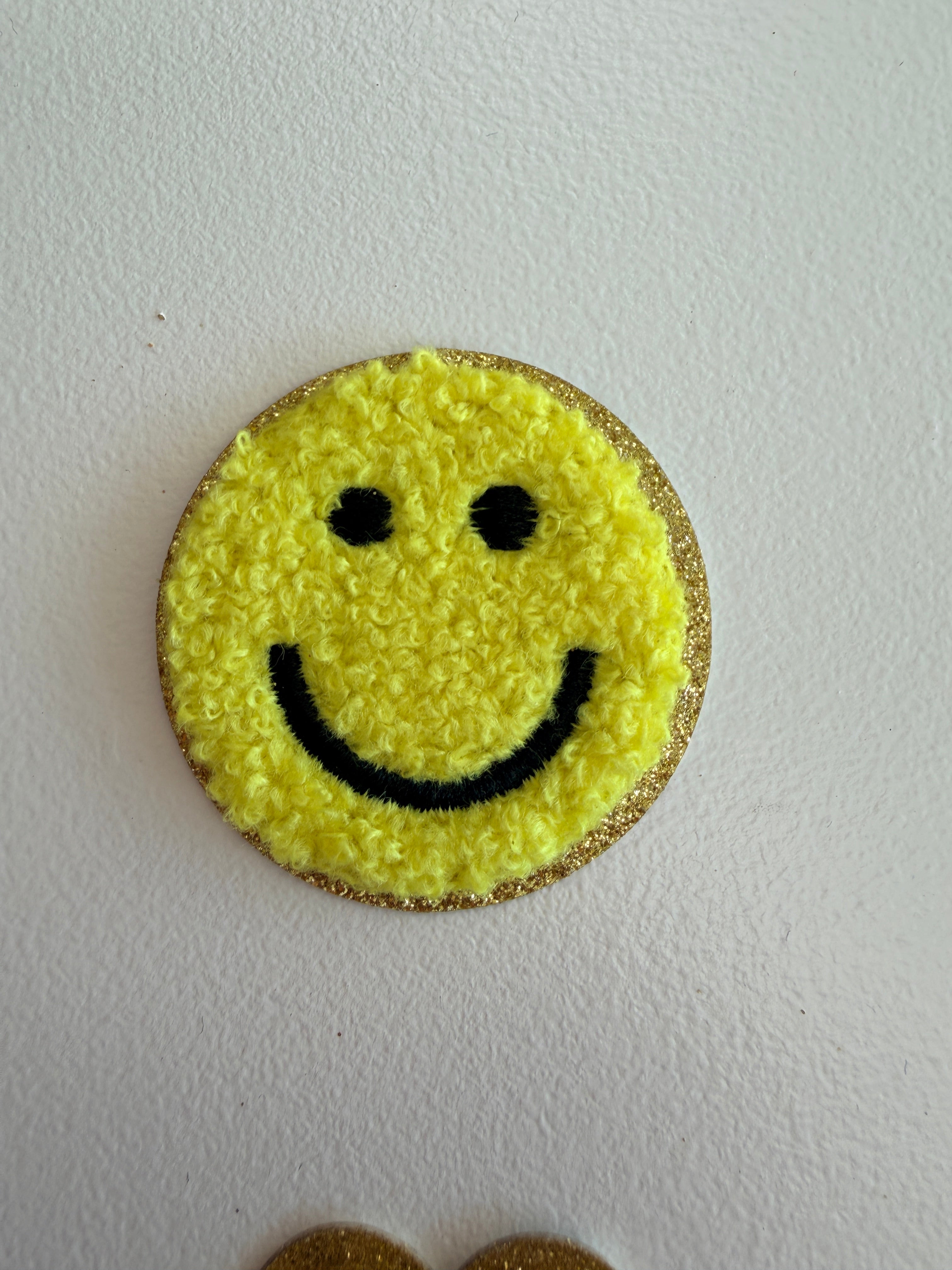 Beam & Barre Iron On Patch - Smile