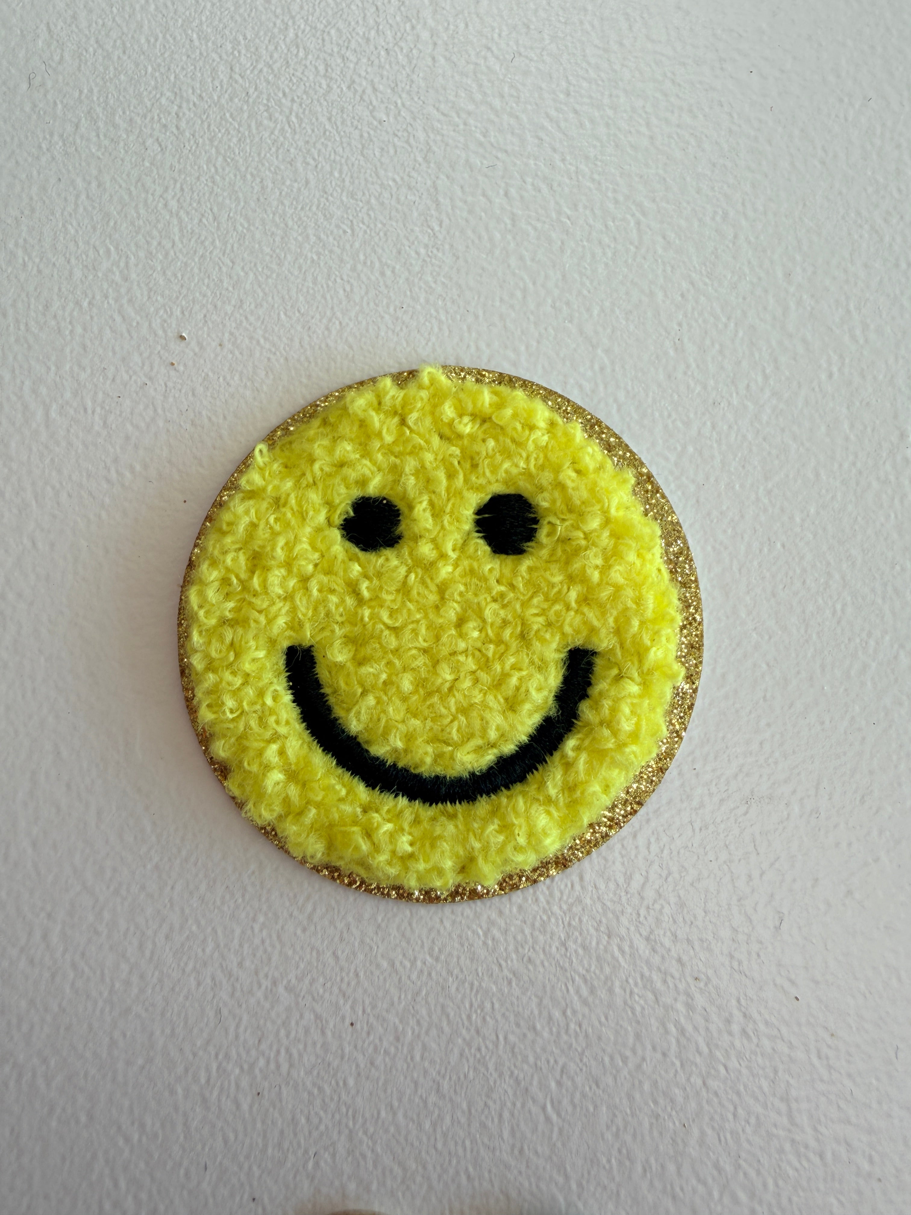 Beam & Barre Iron On Patch - Smile