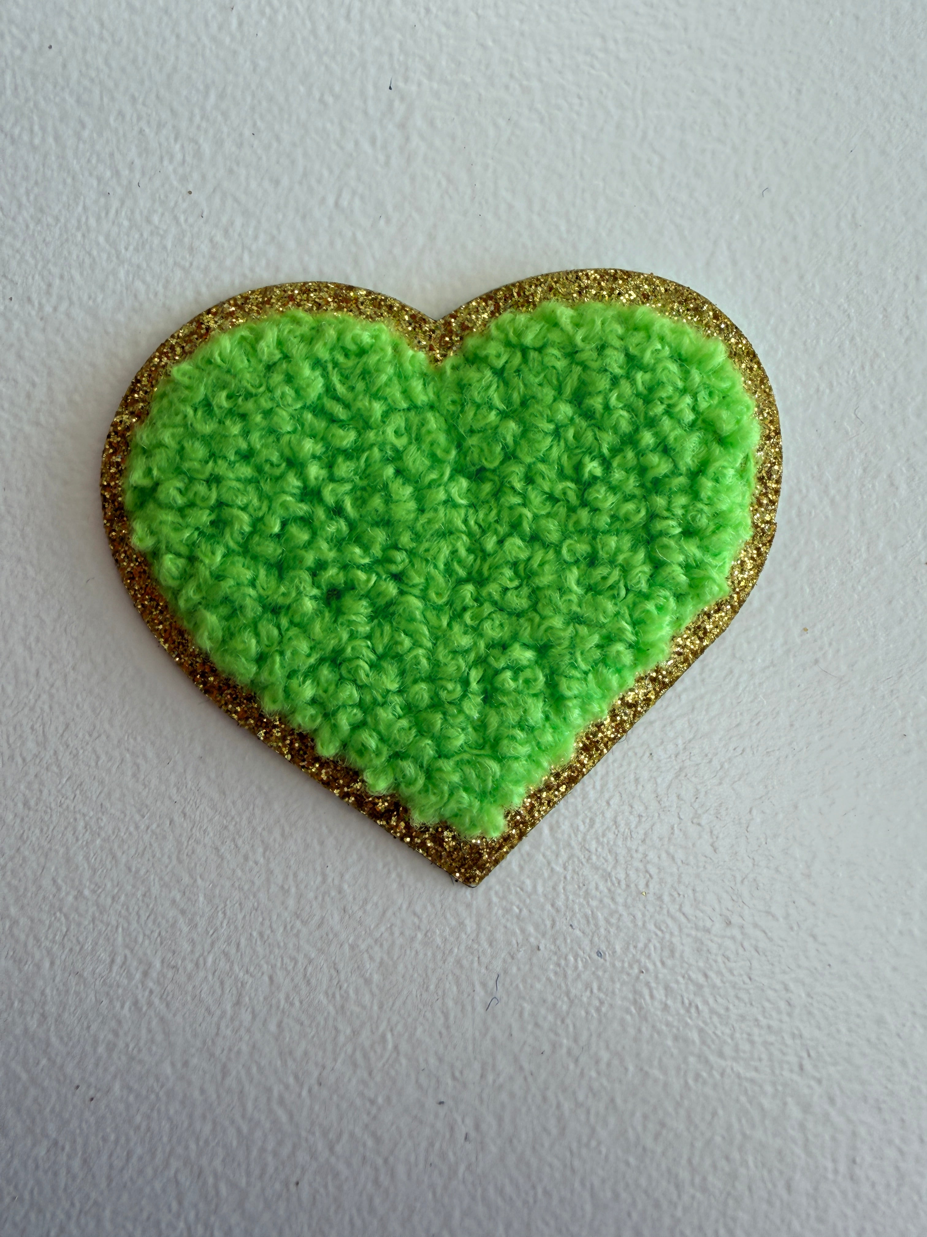 Beam & Barre Iron On Patch - Heart