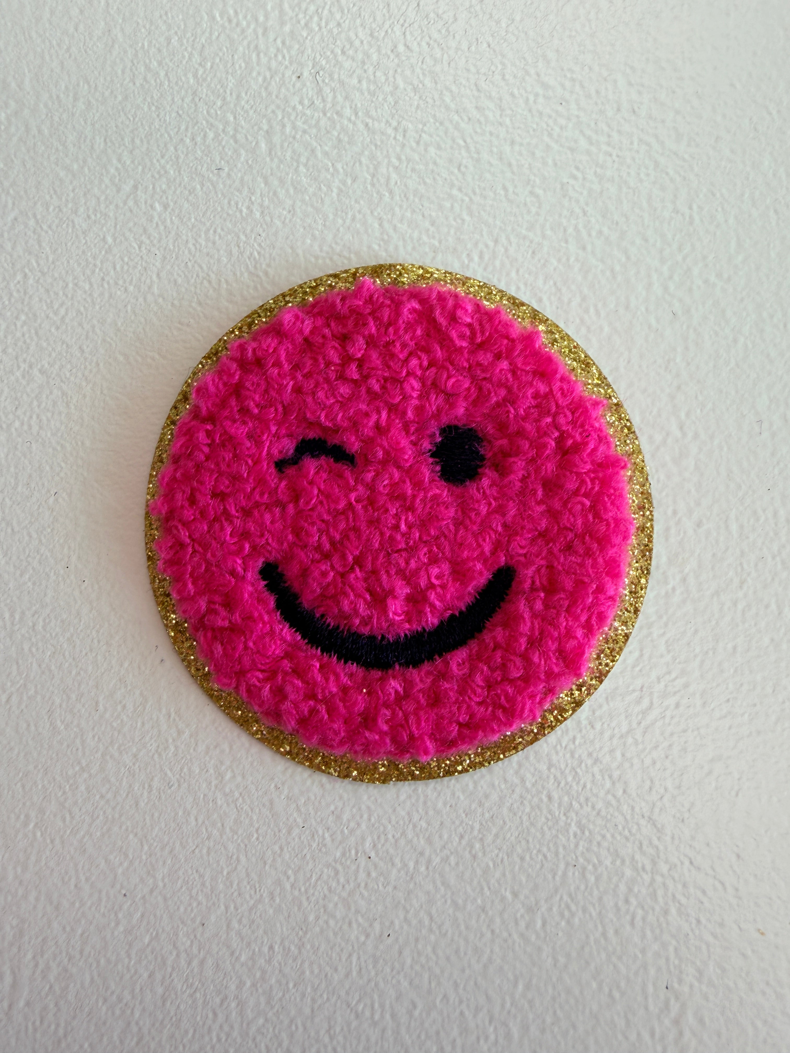 Beam & Barre Iron On Patch - Smile
