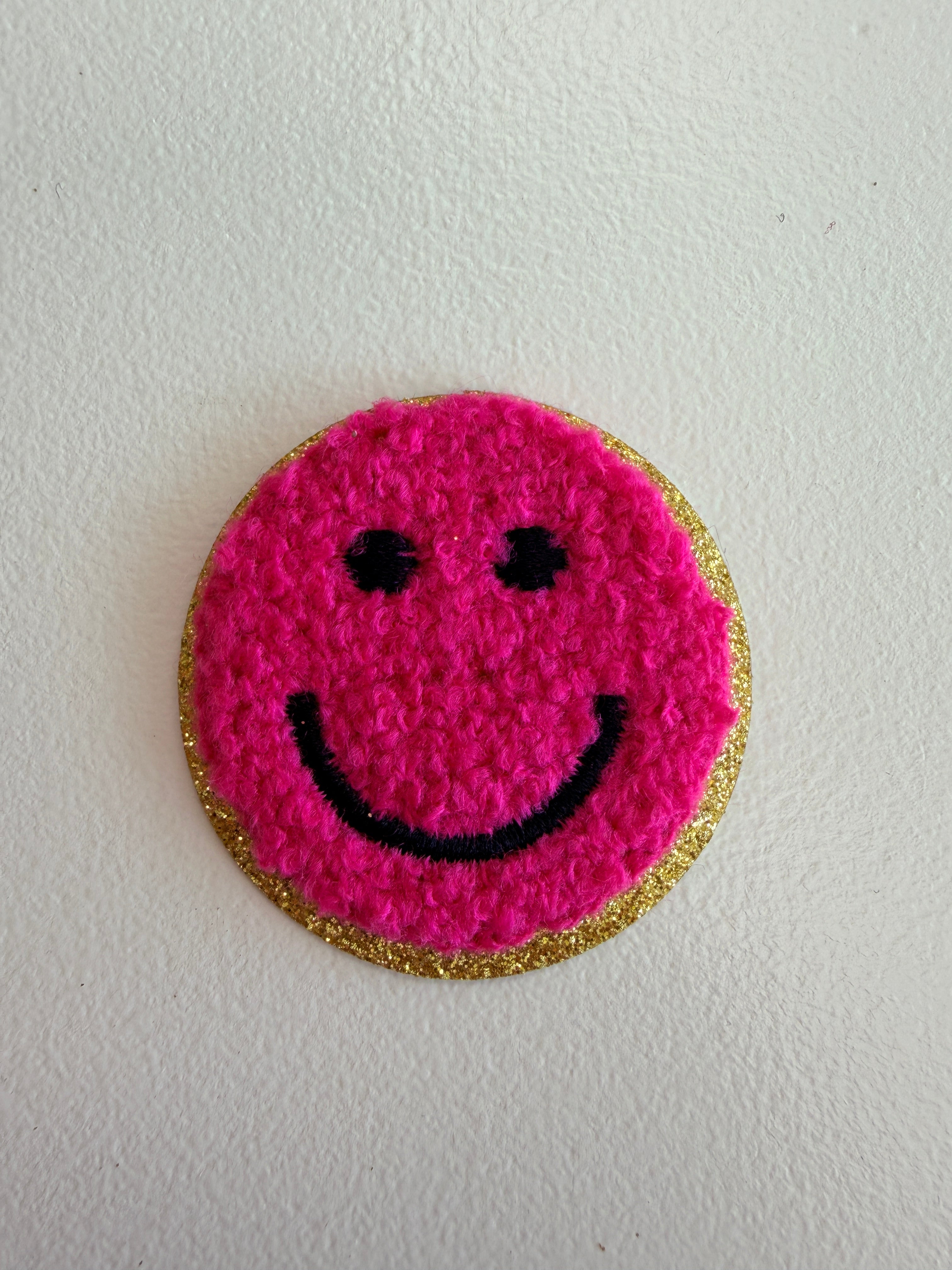 Beam & Barre Iron On Patch - Smile