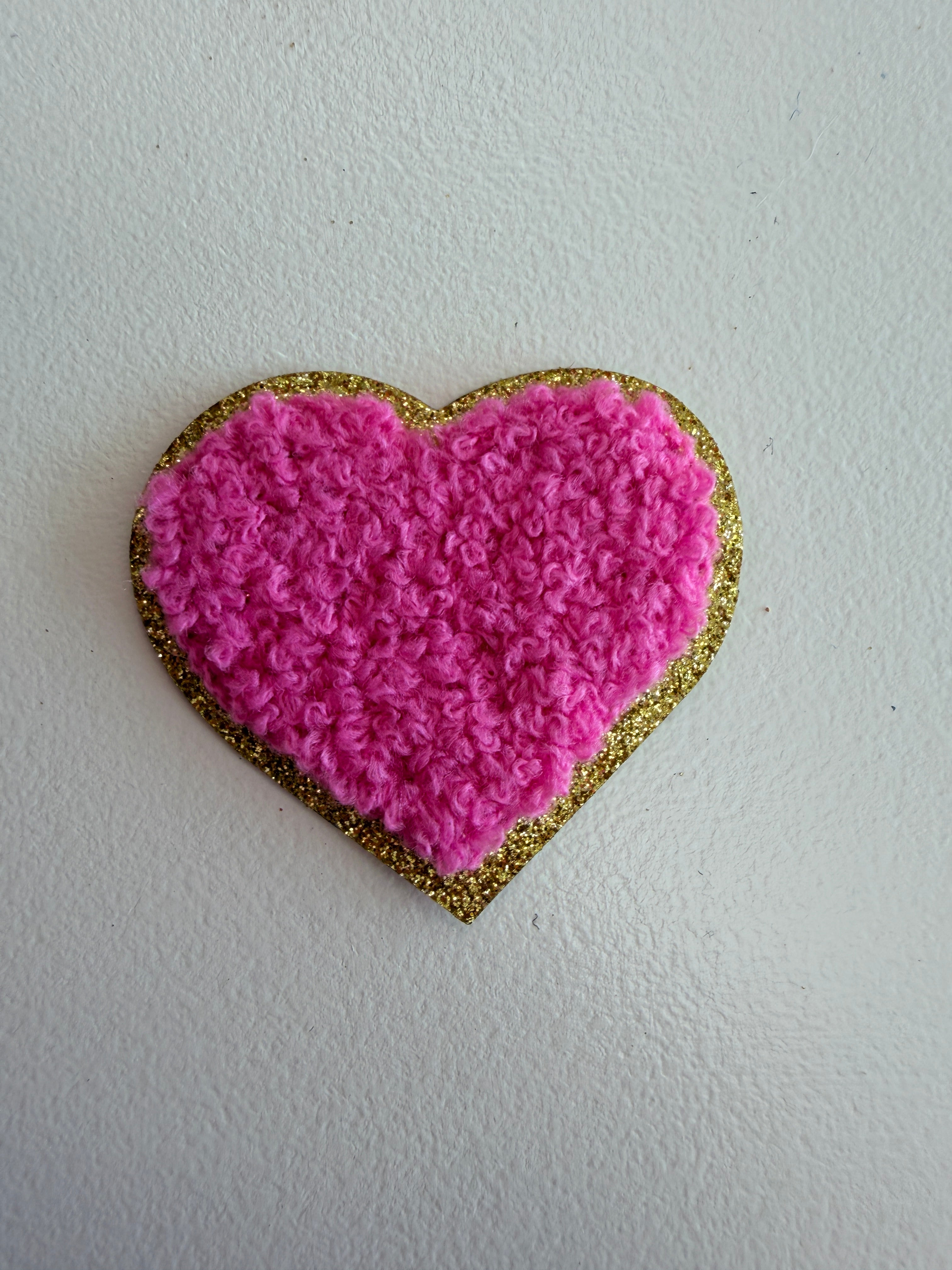 Beam & Barre Iron On Patch - Heart