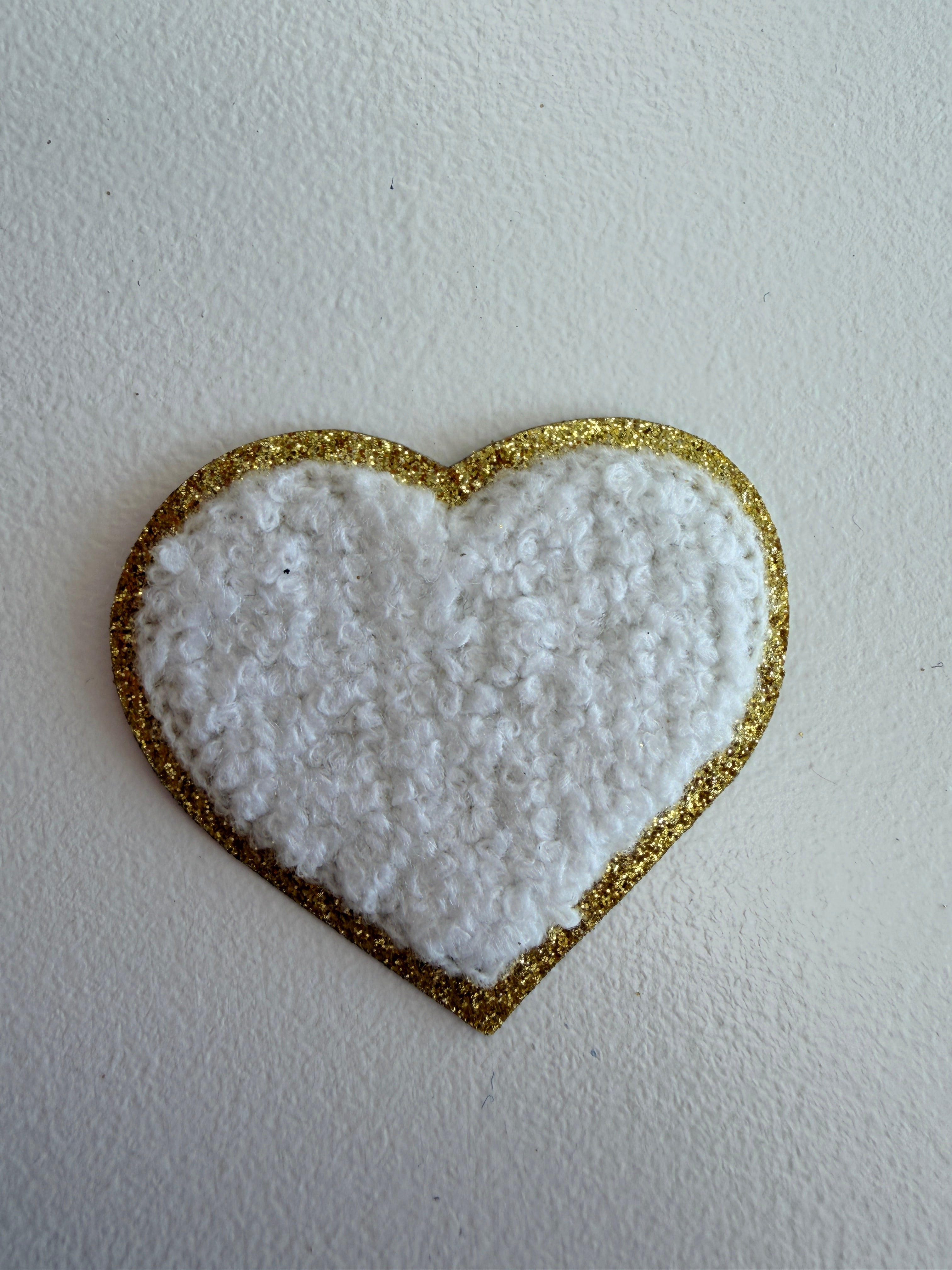 Beam & Barre Iron On Patch - Heart