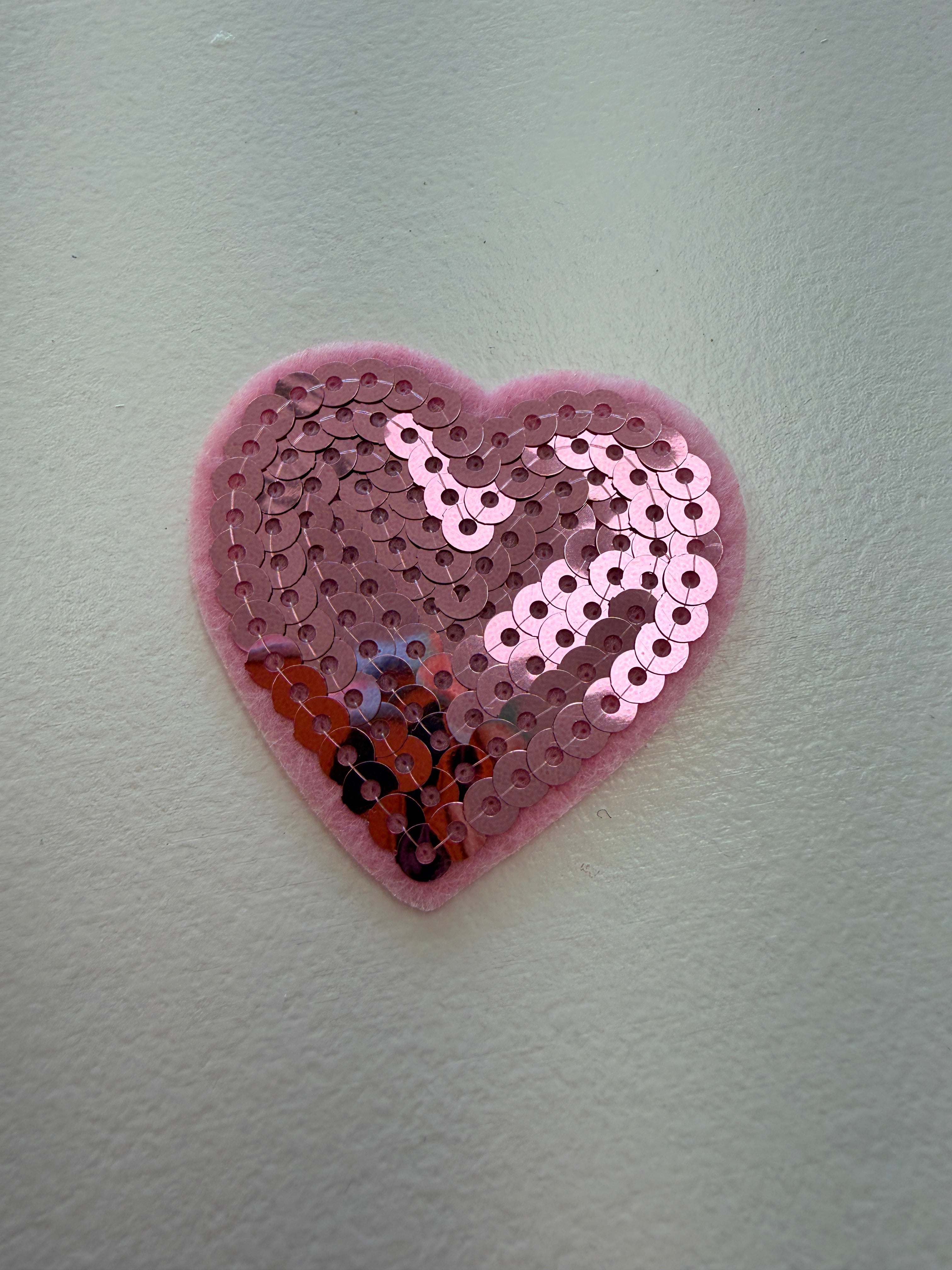 Beam & Barre Iron On Patch - Heart