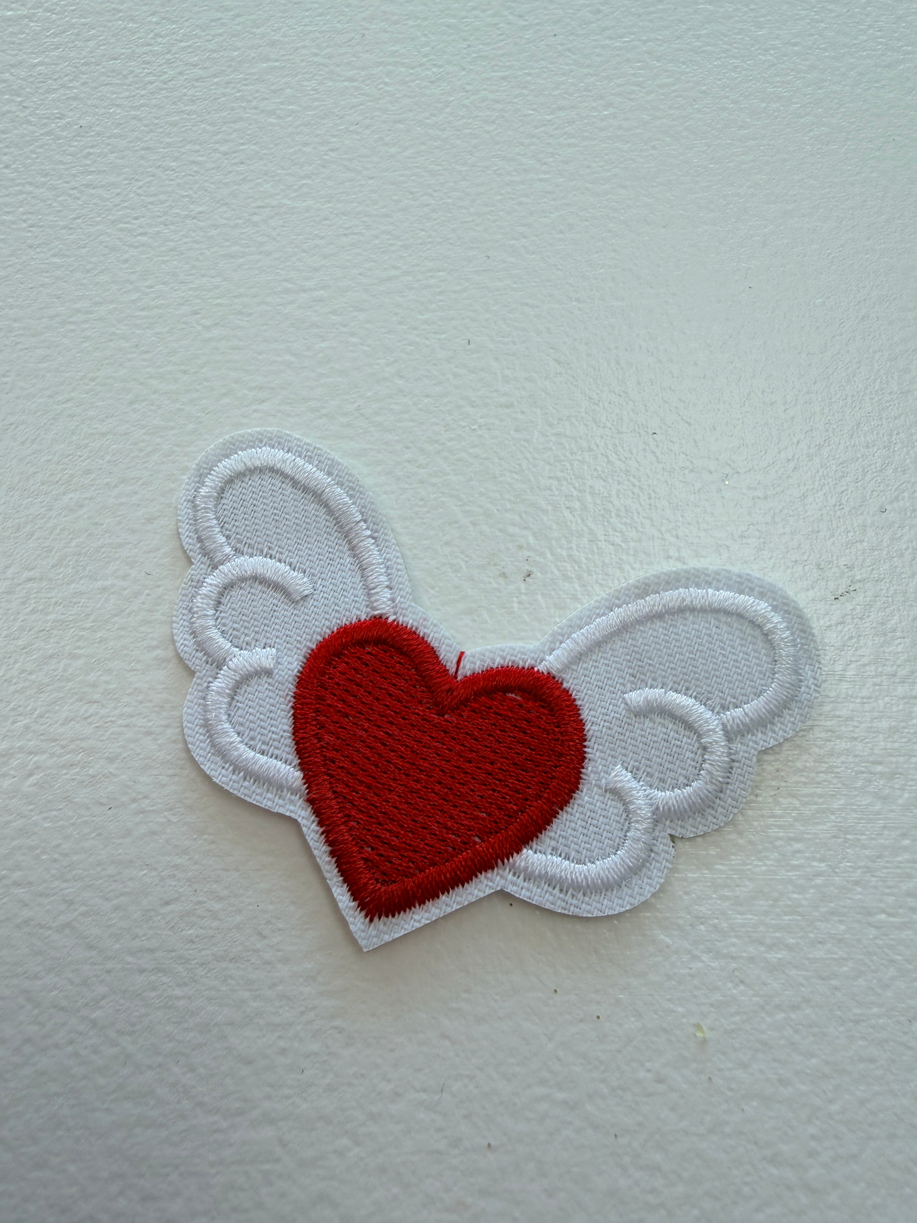 Beam & Barre Iron On Patch - Heart