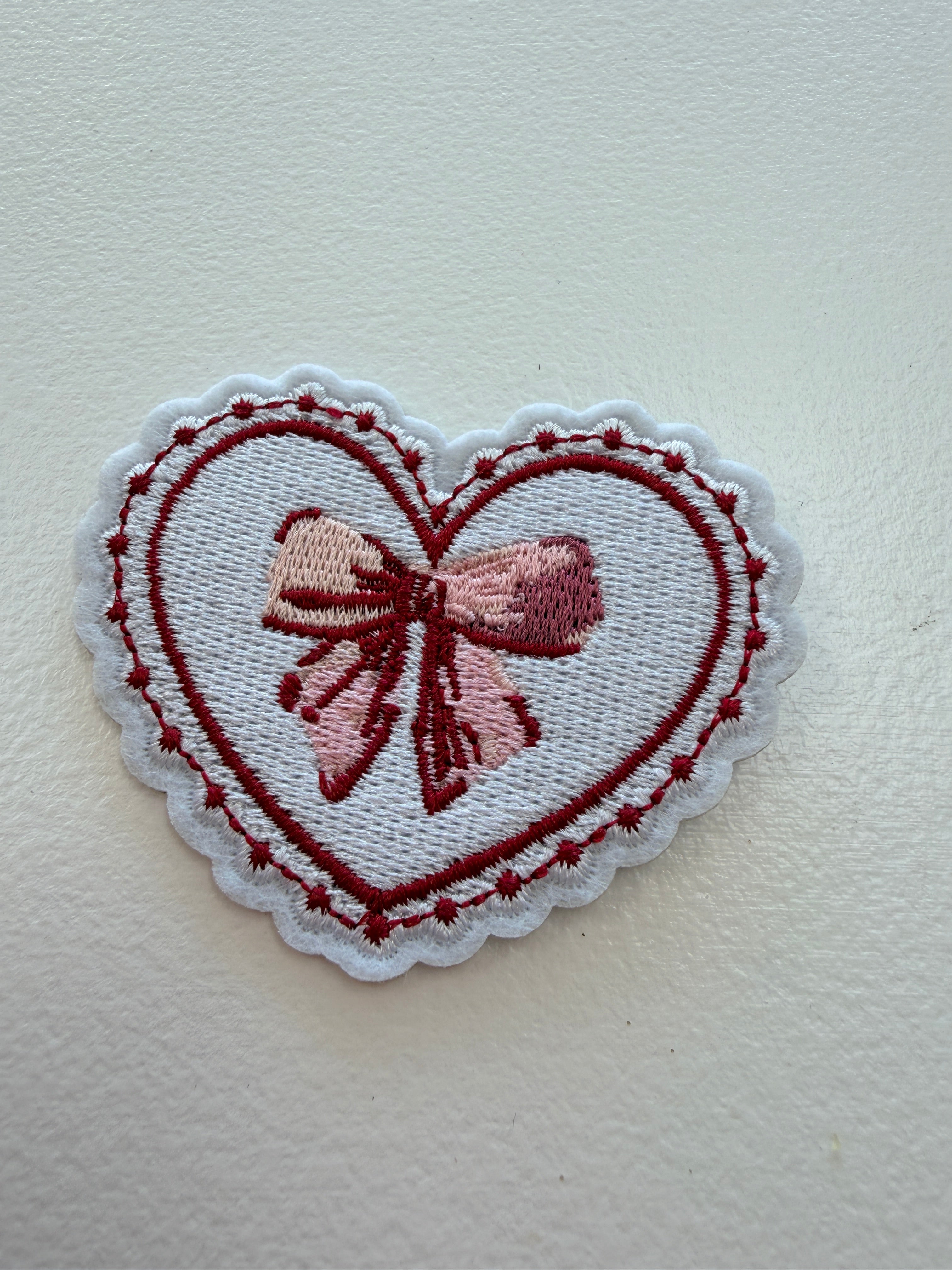 Beam & Barre Iron On Patch - Heart