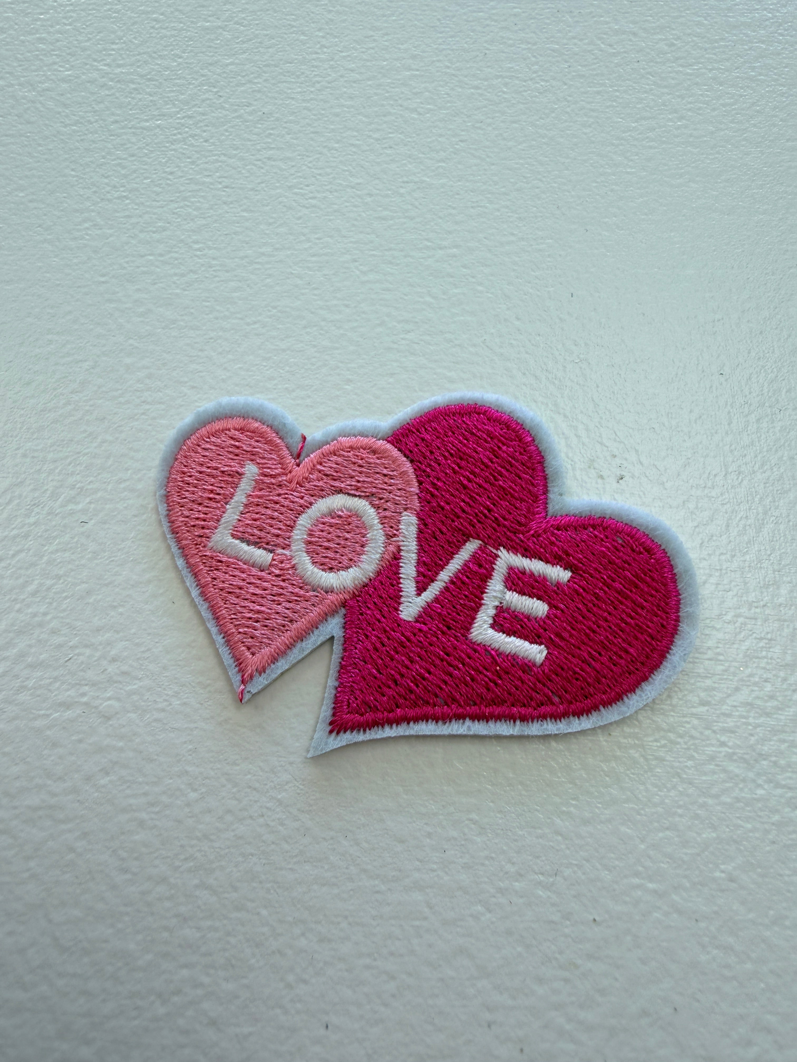 Beam & Barre Iron On Patch - Heart