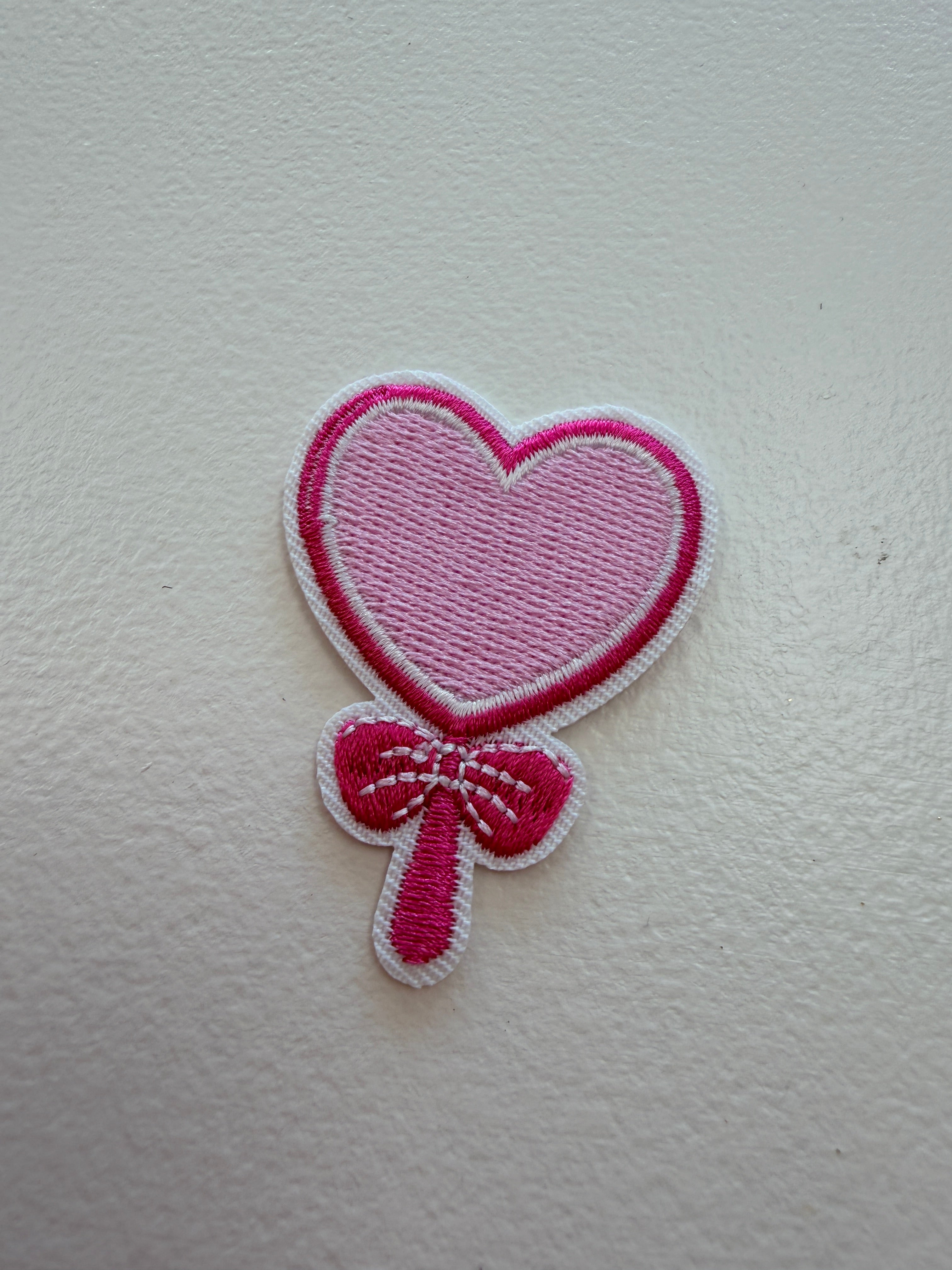 Beam & Barre Iron On Patch - Heart