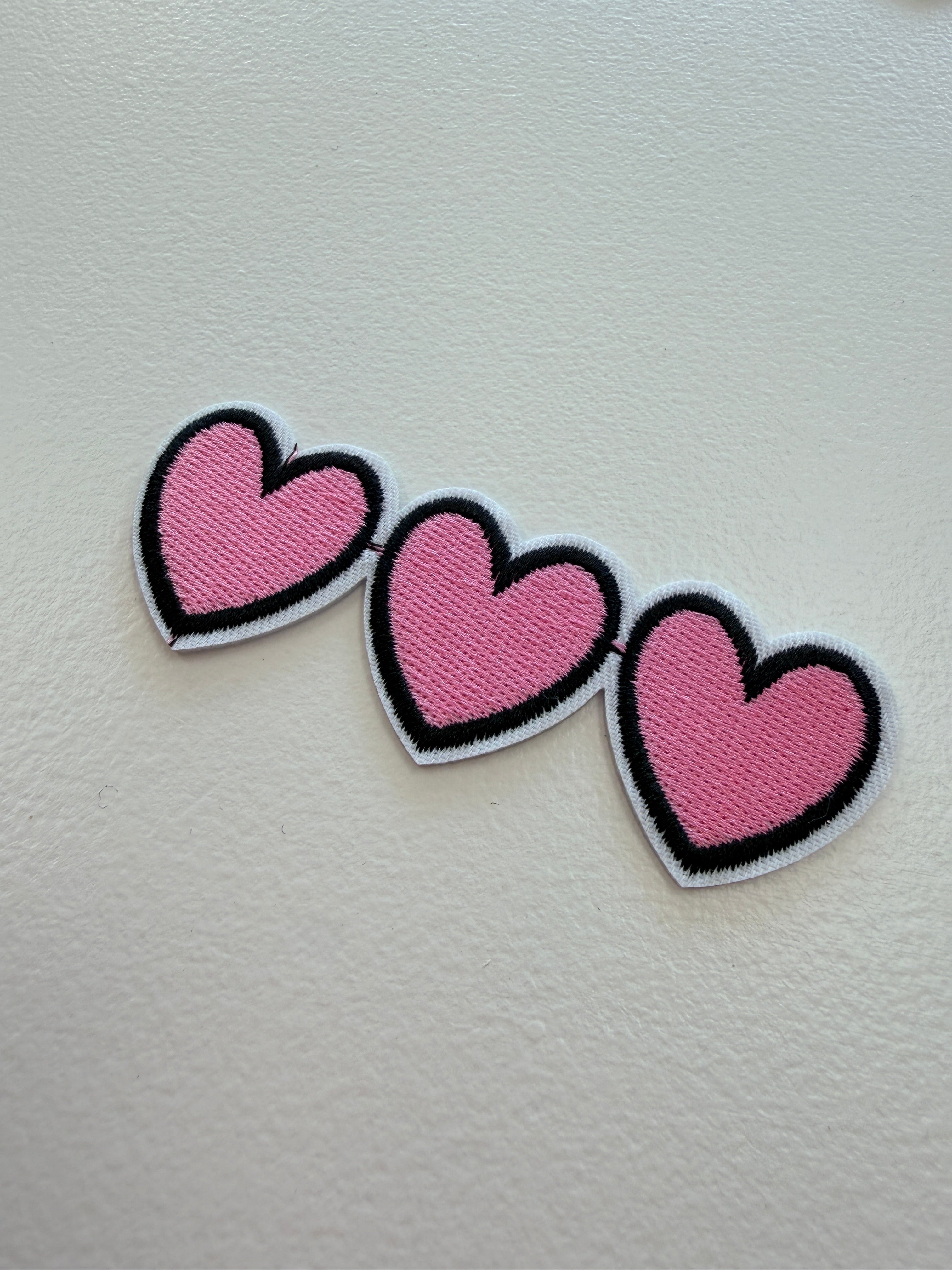 Beam & Barre Iron On Patch - Heart