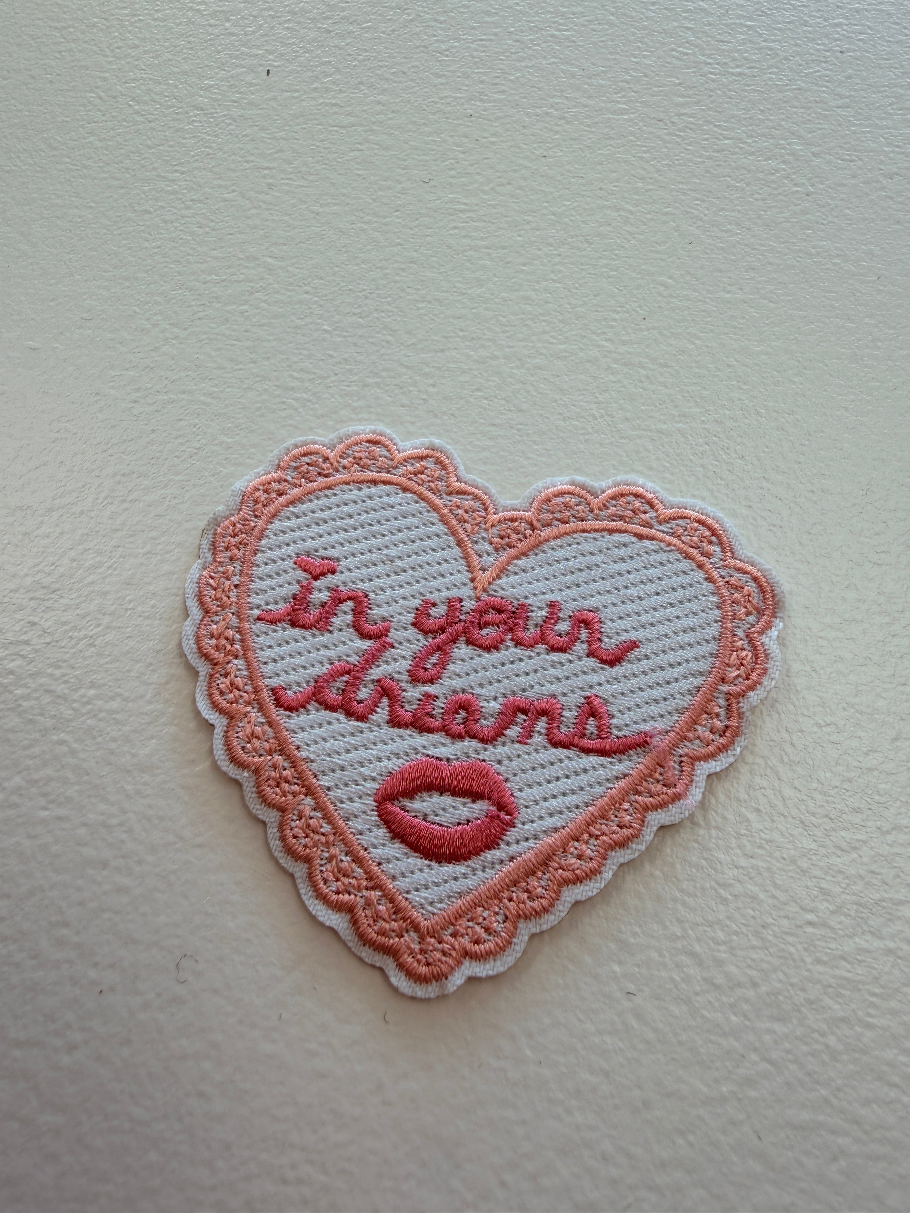 Beam & Barre Iron On Patch - Heart