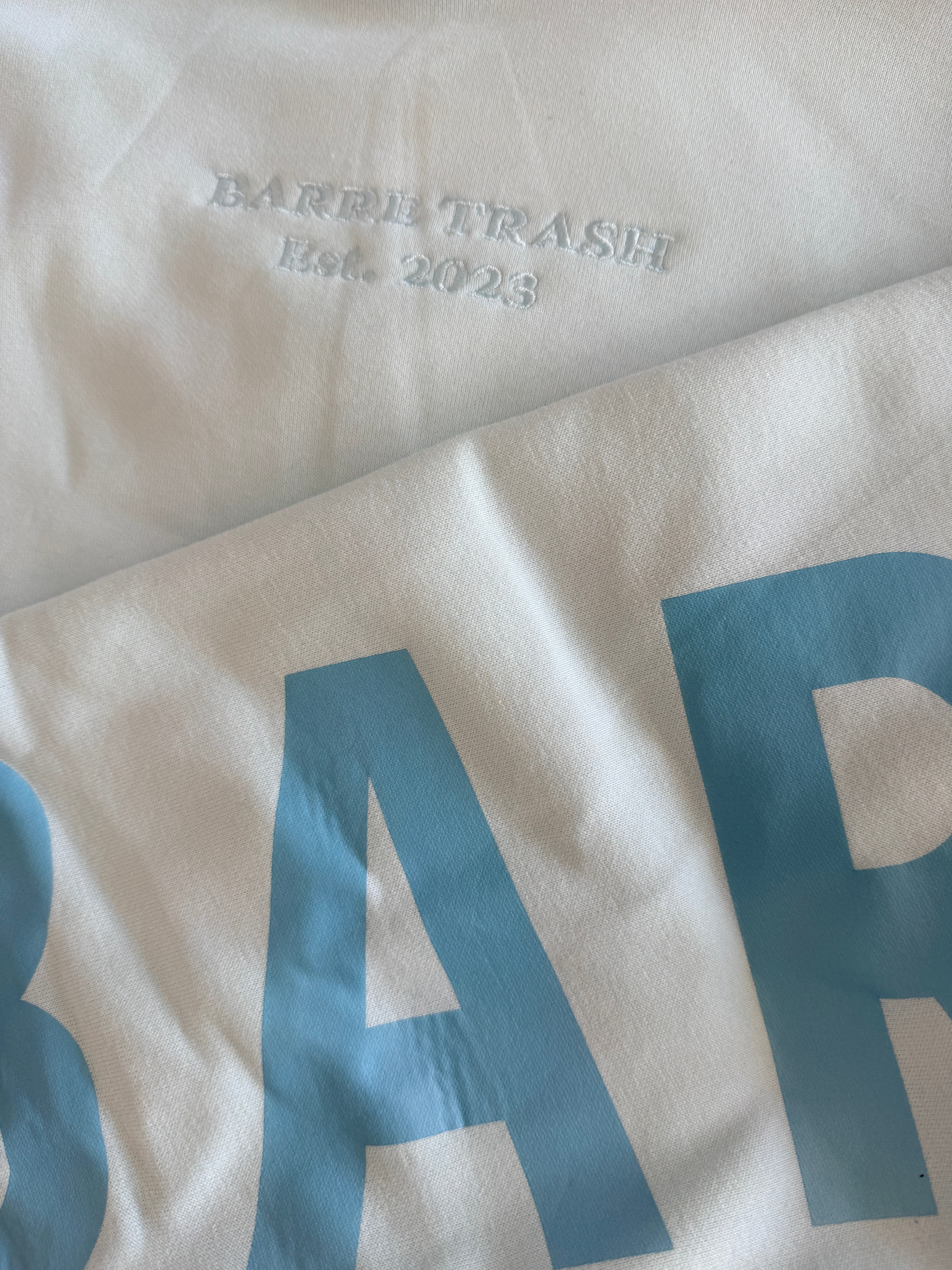 Barre Trash Ladies' Oversized Hoodie