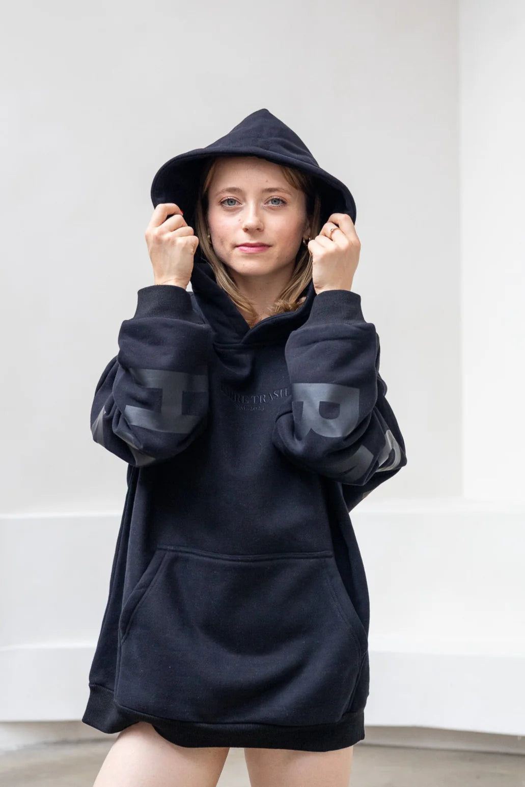 Barre Trash Ladies' Oversized Hoodie