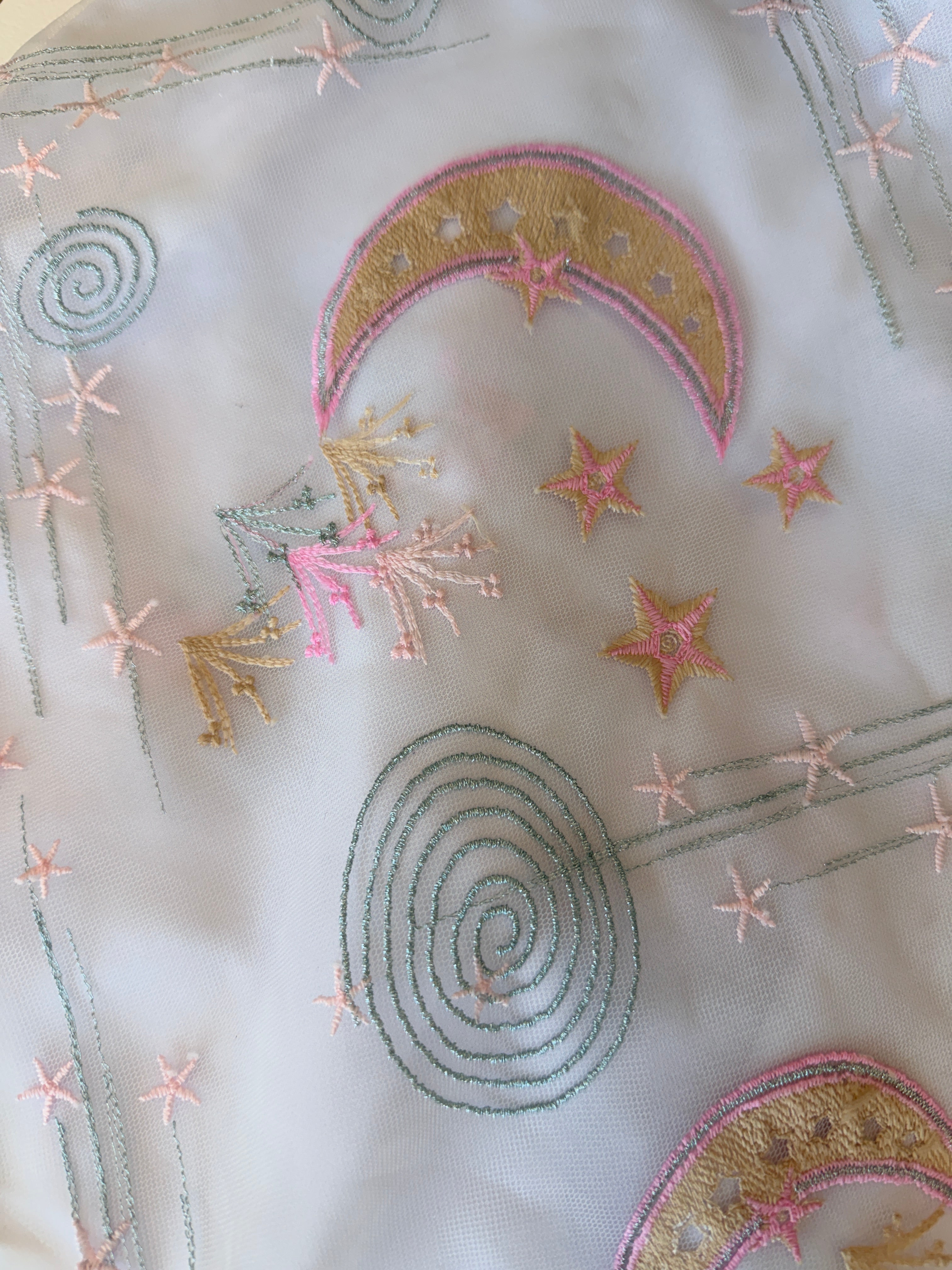 Classical Chloe Co Two Layer Moon & Stars Ballet Wrap Skirt
