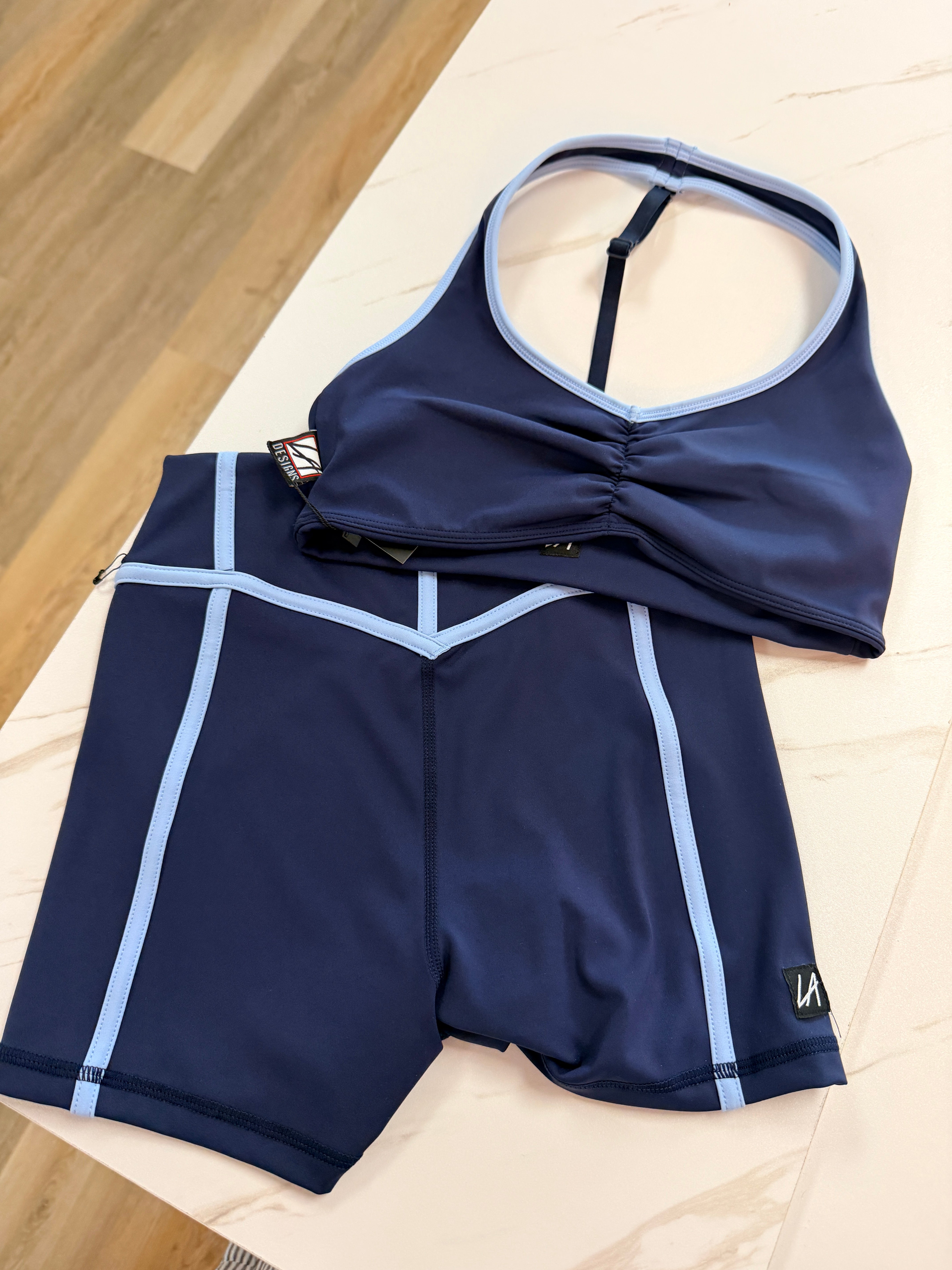 LA Designs Ladies' Lindsey Short Tidal Wave