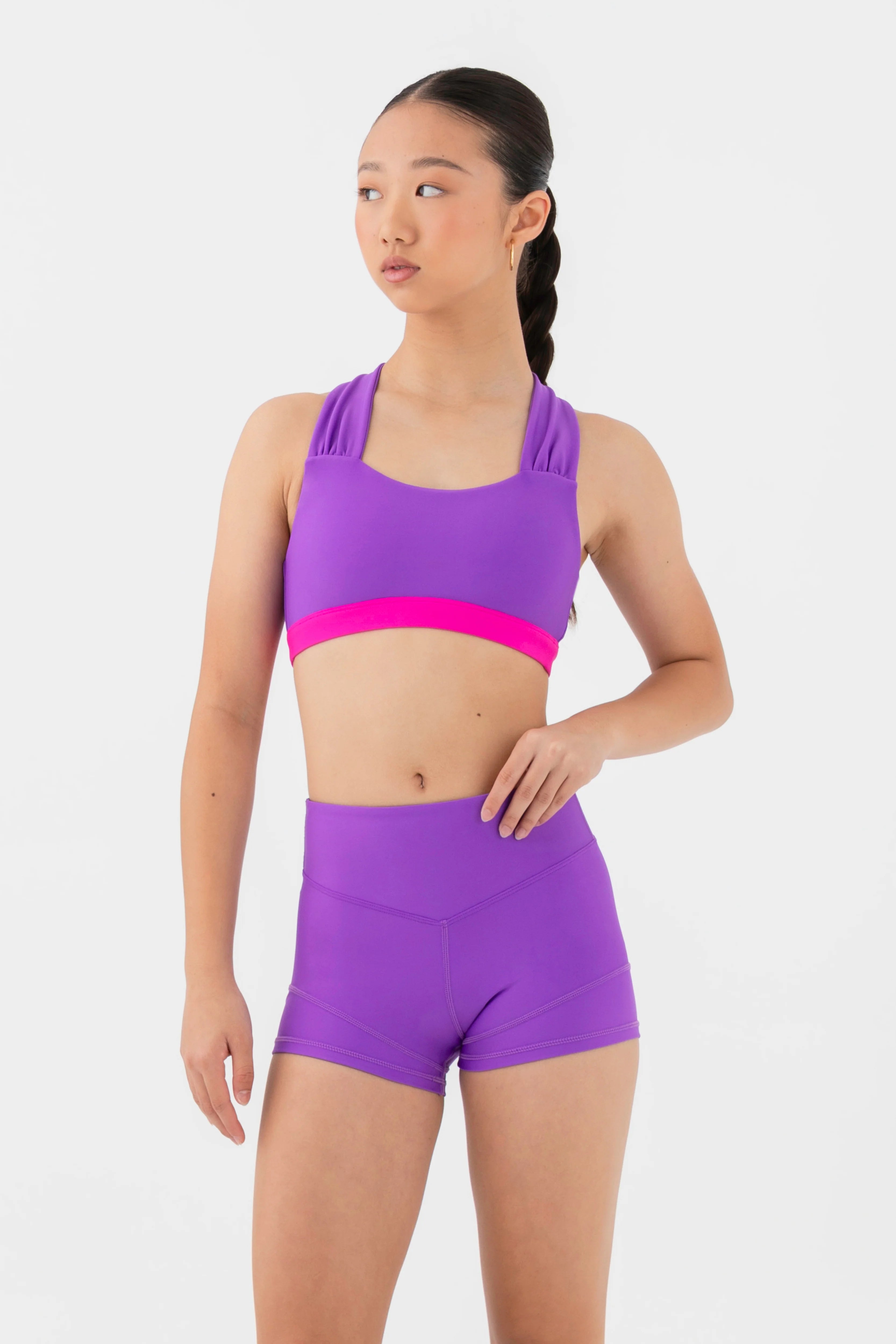 Every Turn Ladies' Ibiza Reversible Crop Top
