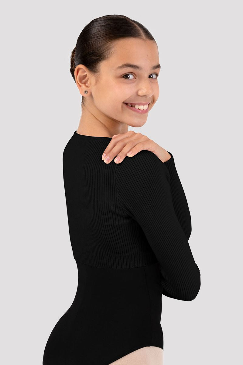 Bloch Children's Starling Knit Wrap Top