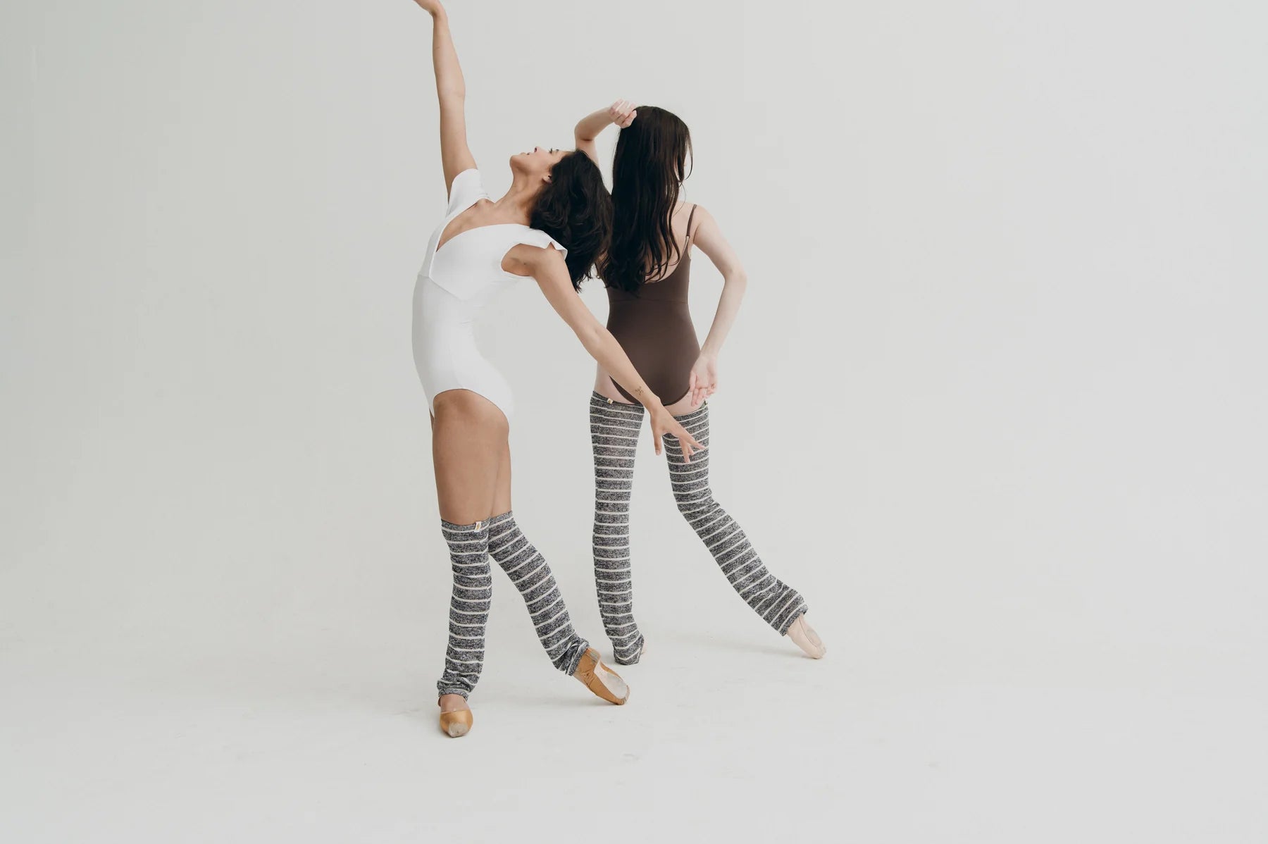 Rubiawear Ladies' Kai Stripe Full Leg Legwarmers
