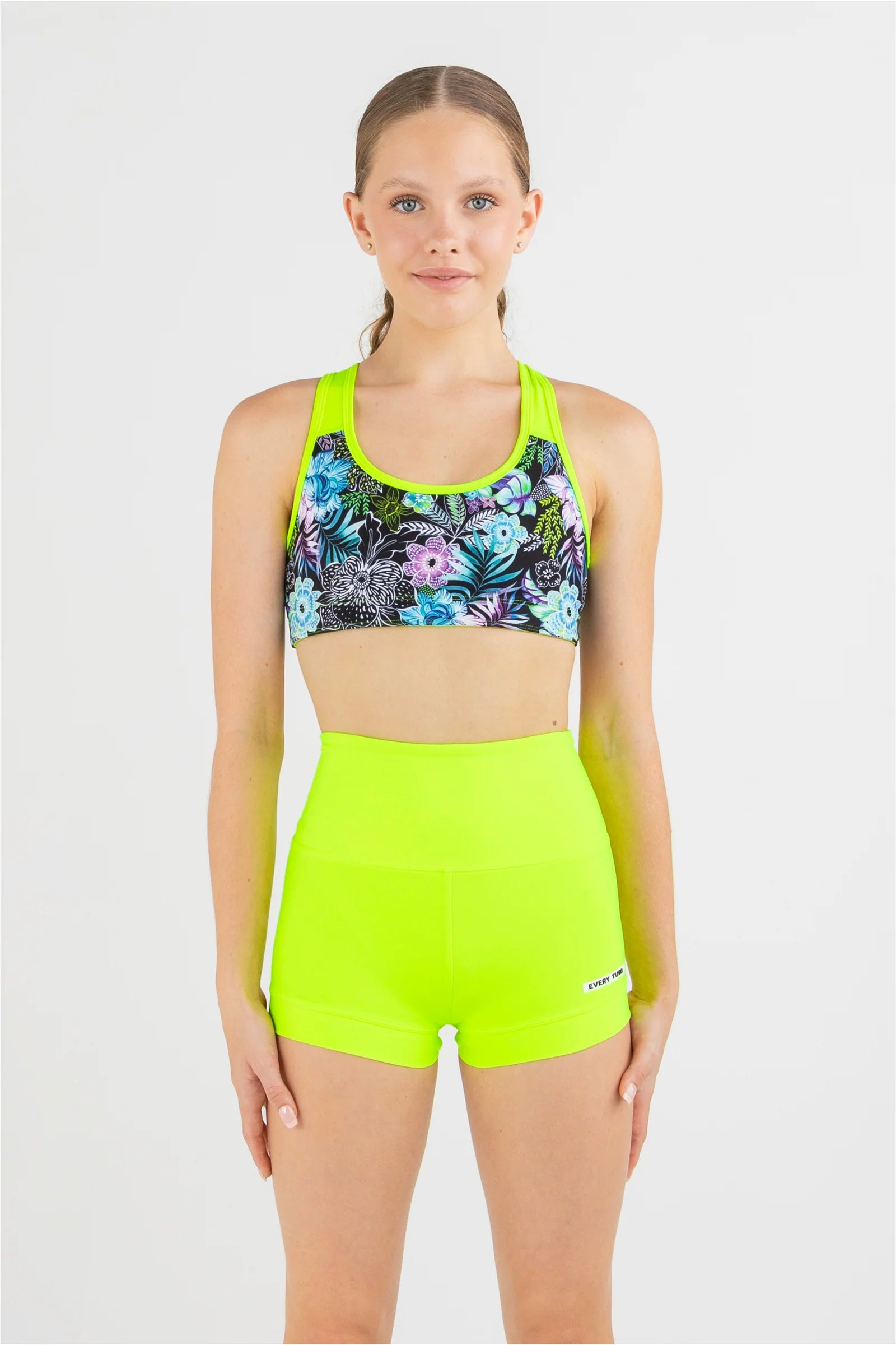 Every Turn Children's Light Years Reversible Crop Top