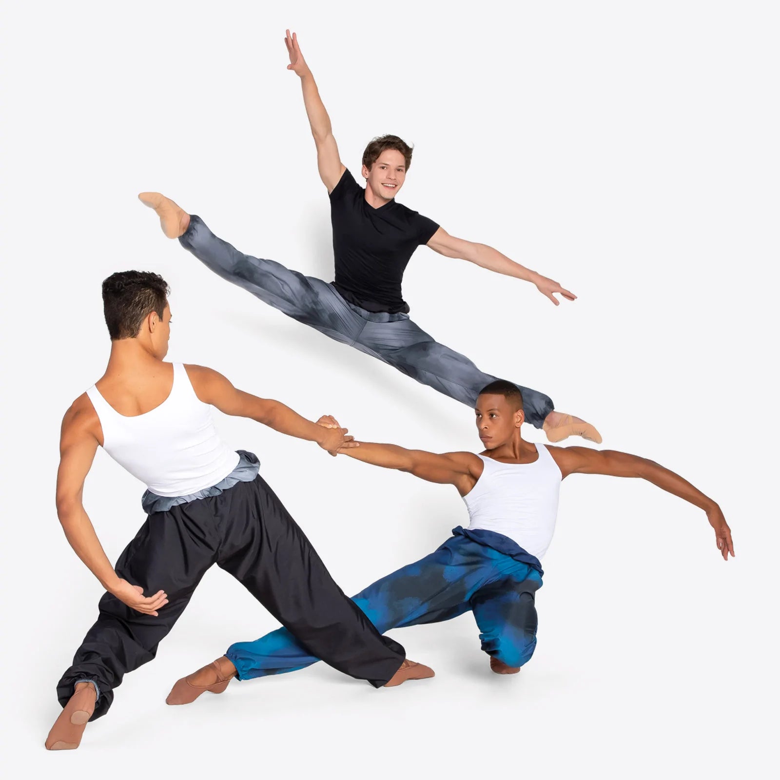 SoDanca Men's Delta Reversible Warmup Pants