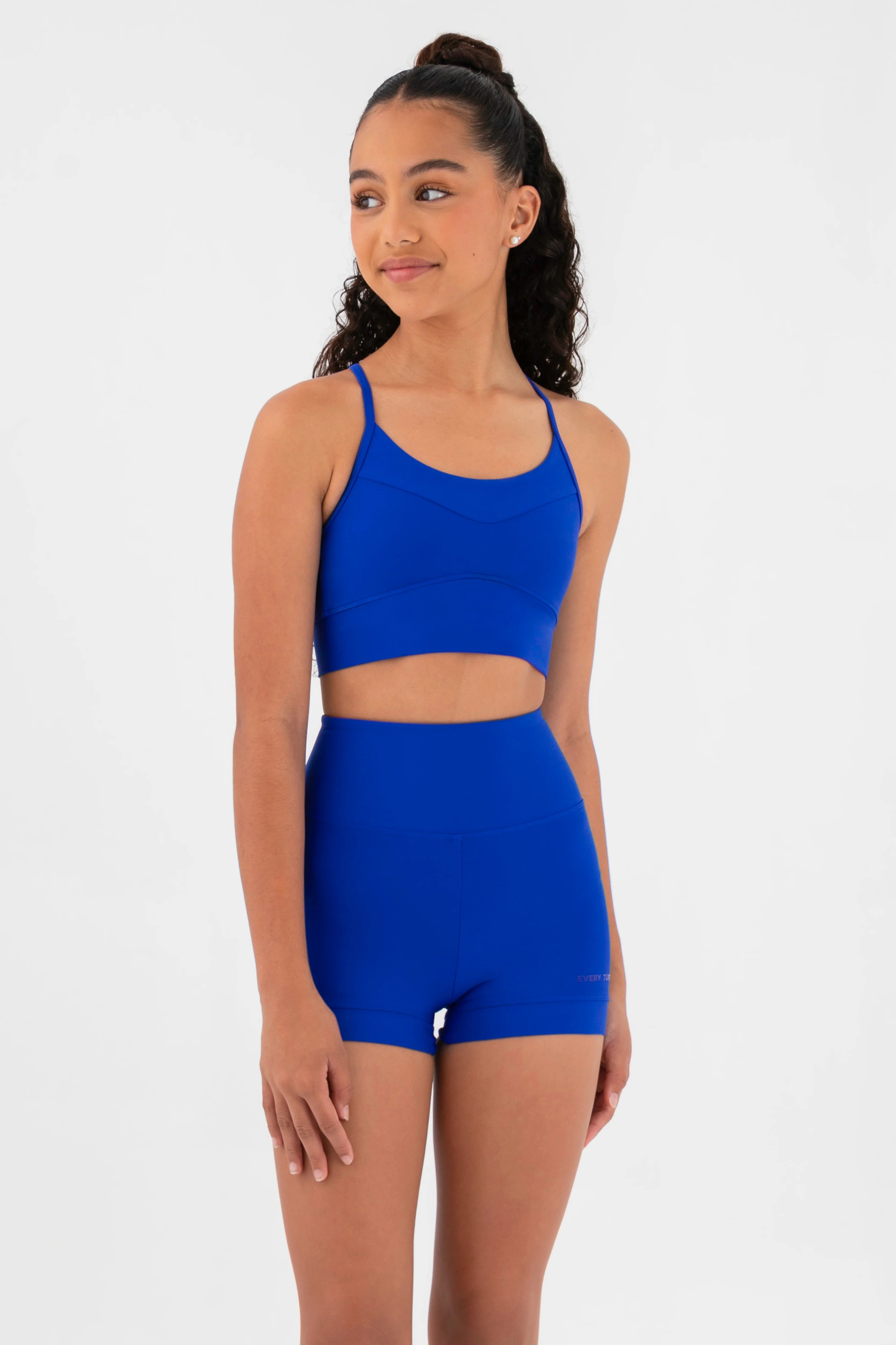 Every Turn Children's Revamp Long-Line Crop Top