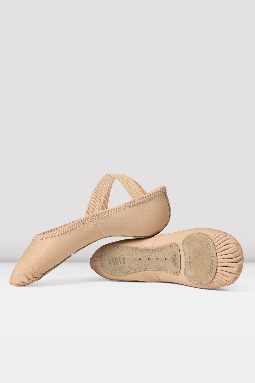 Bloch Children's Arch Angel Leather Ballet Shoes