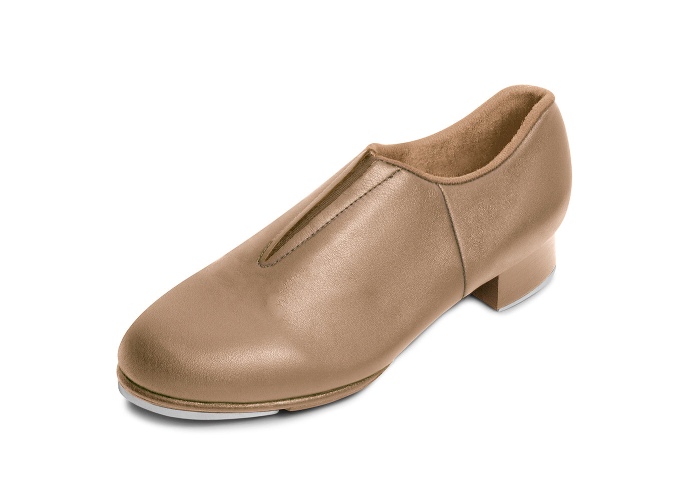 Bloch Children's Tap-Flex Slip On Leather Tap Shoes