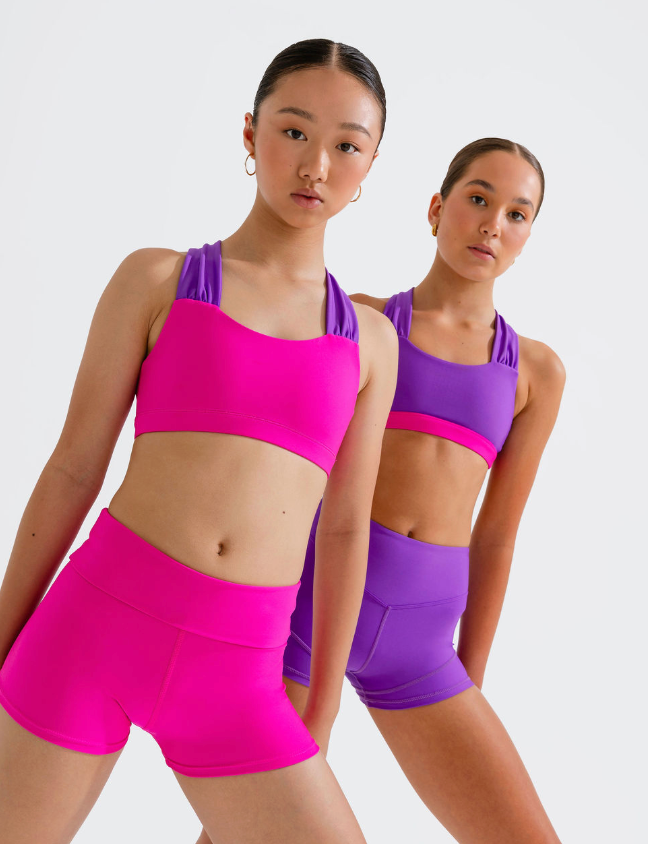 Every Turn Ladies' Ibiza Reversible Crop Top