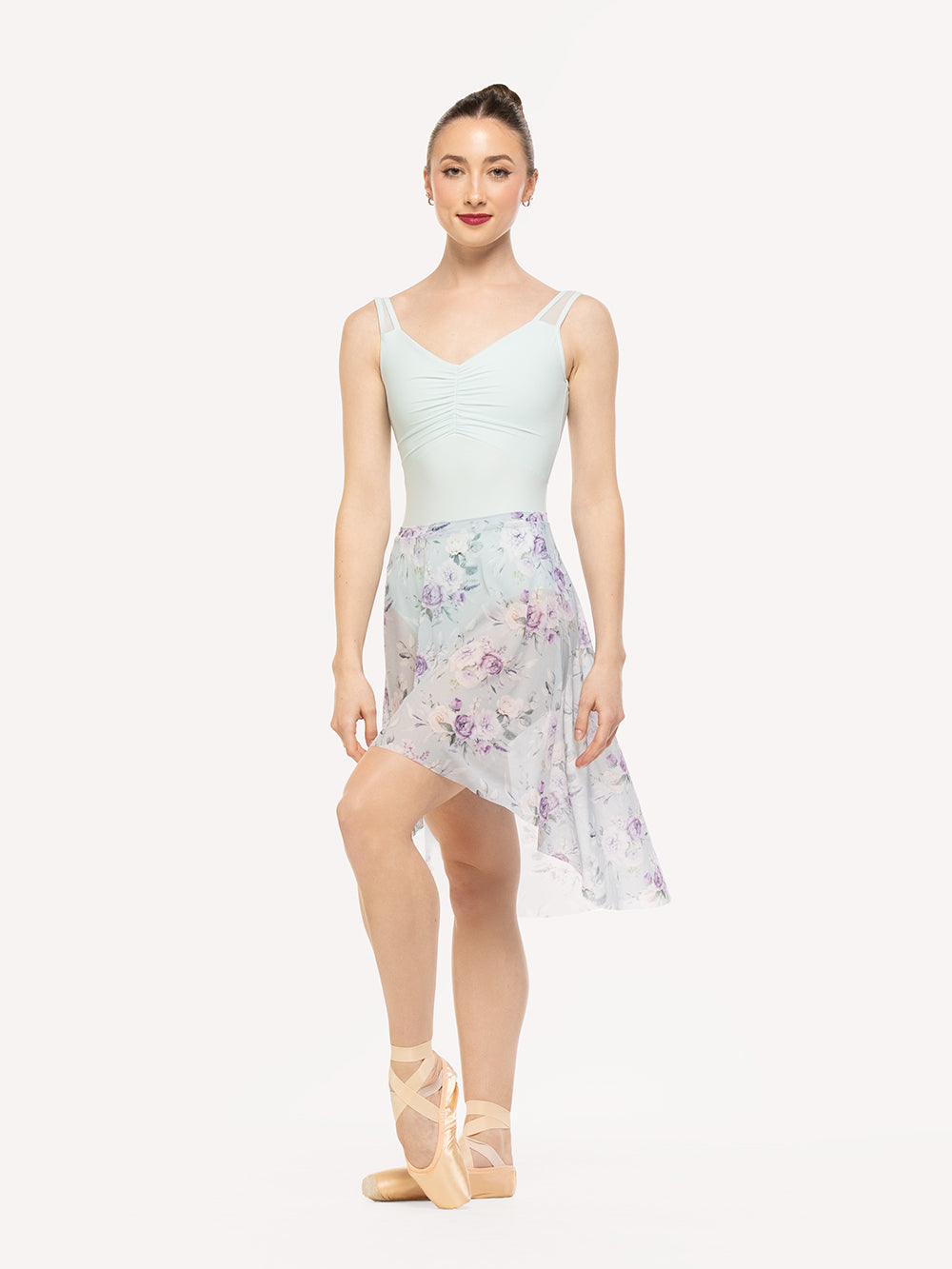 Eleve Ladies' Beatrice Leotard Baby Blue