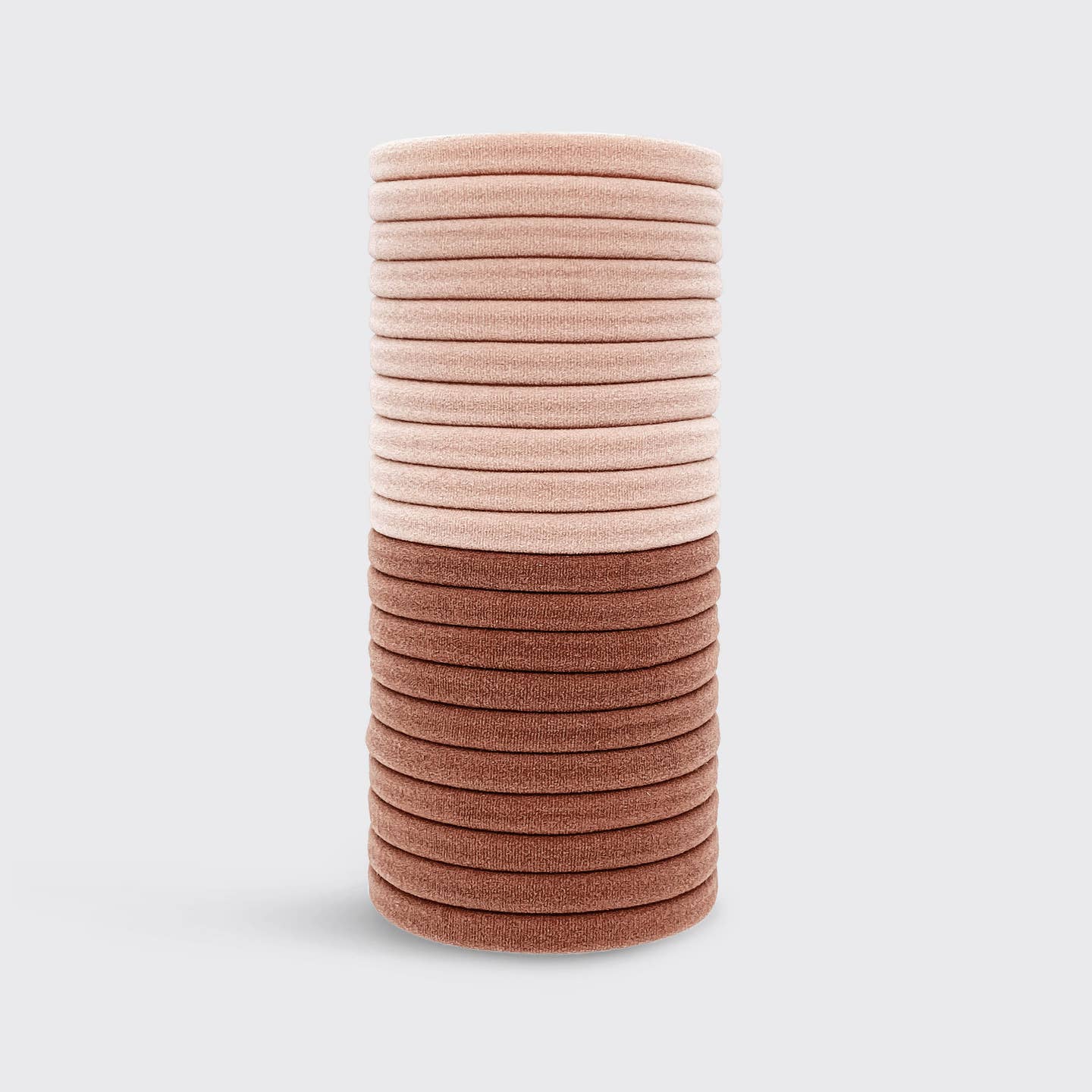 Kitsch Eco-Friendly Blush Nylon Elastics 20pc set