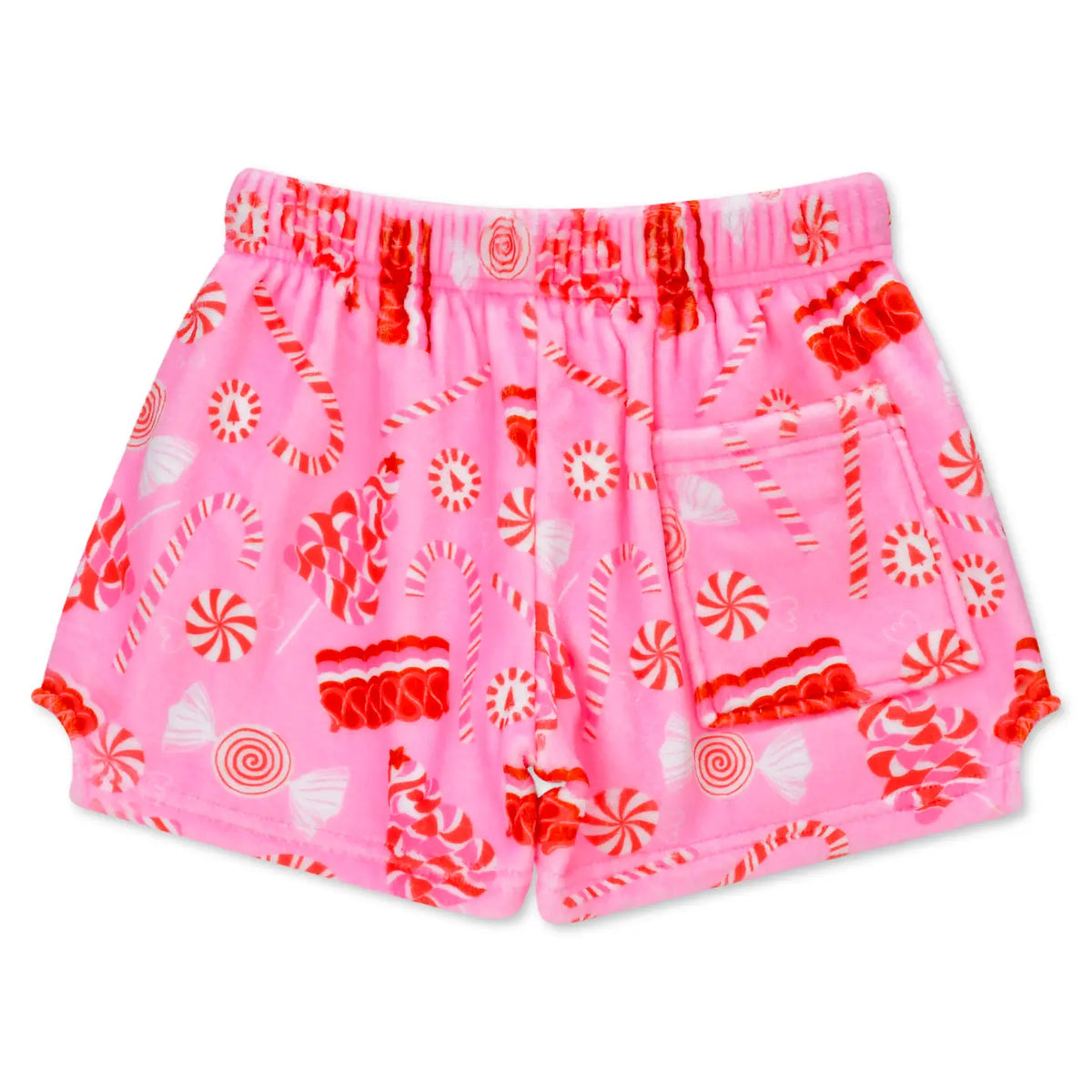 iScream Children's Peppermint Twist Plush Shorts