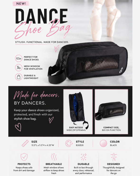 Danznmotion Dancer's Shoe/Pointe Pouch