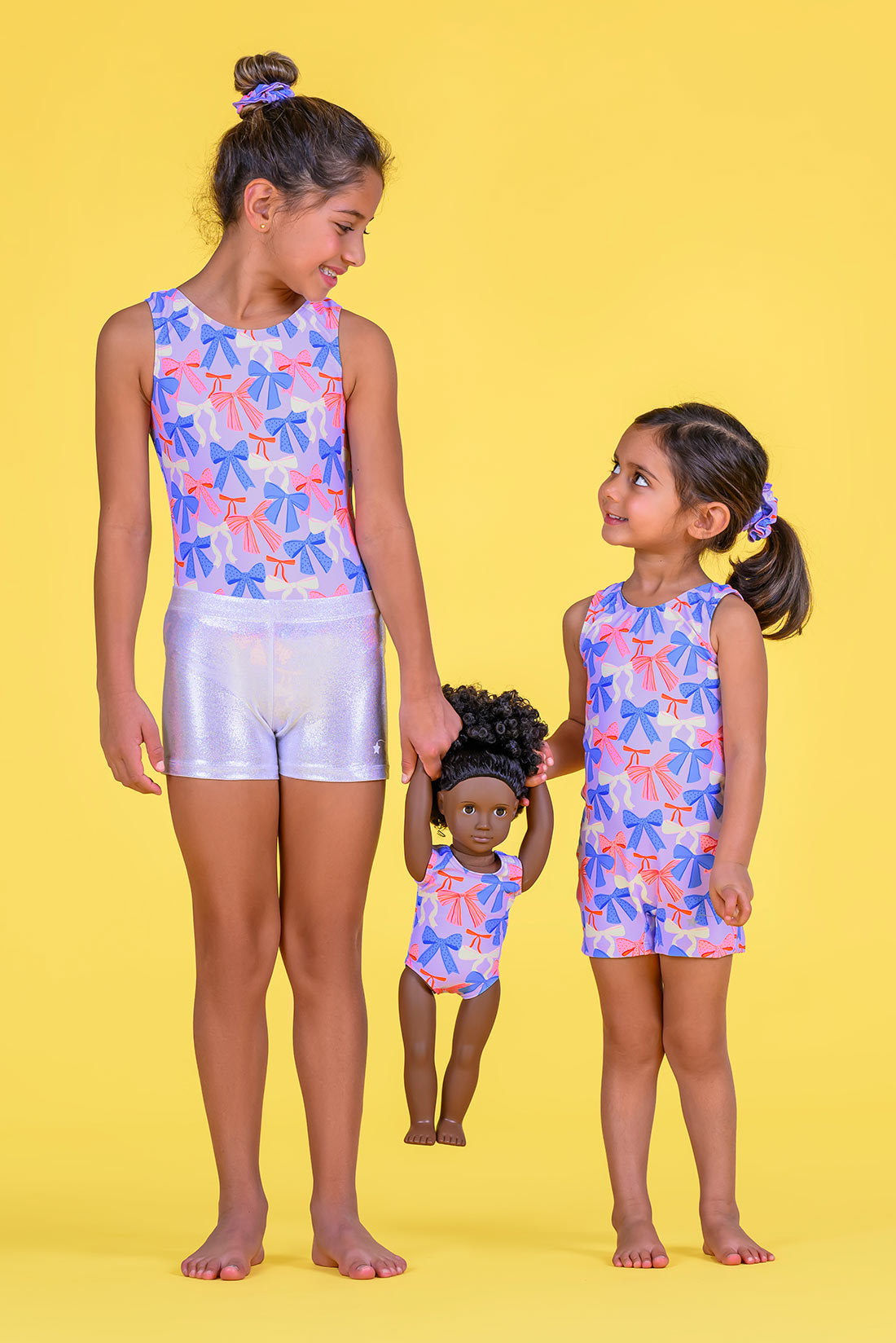 Destira Children's Bow My Gosh Leotard